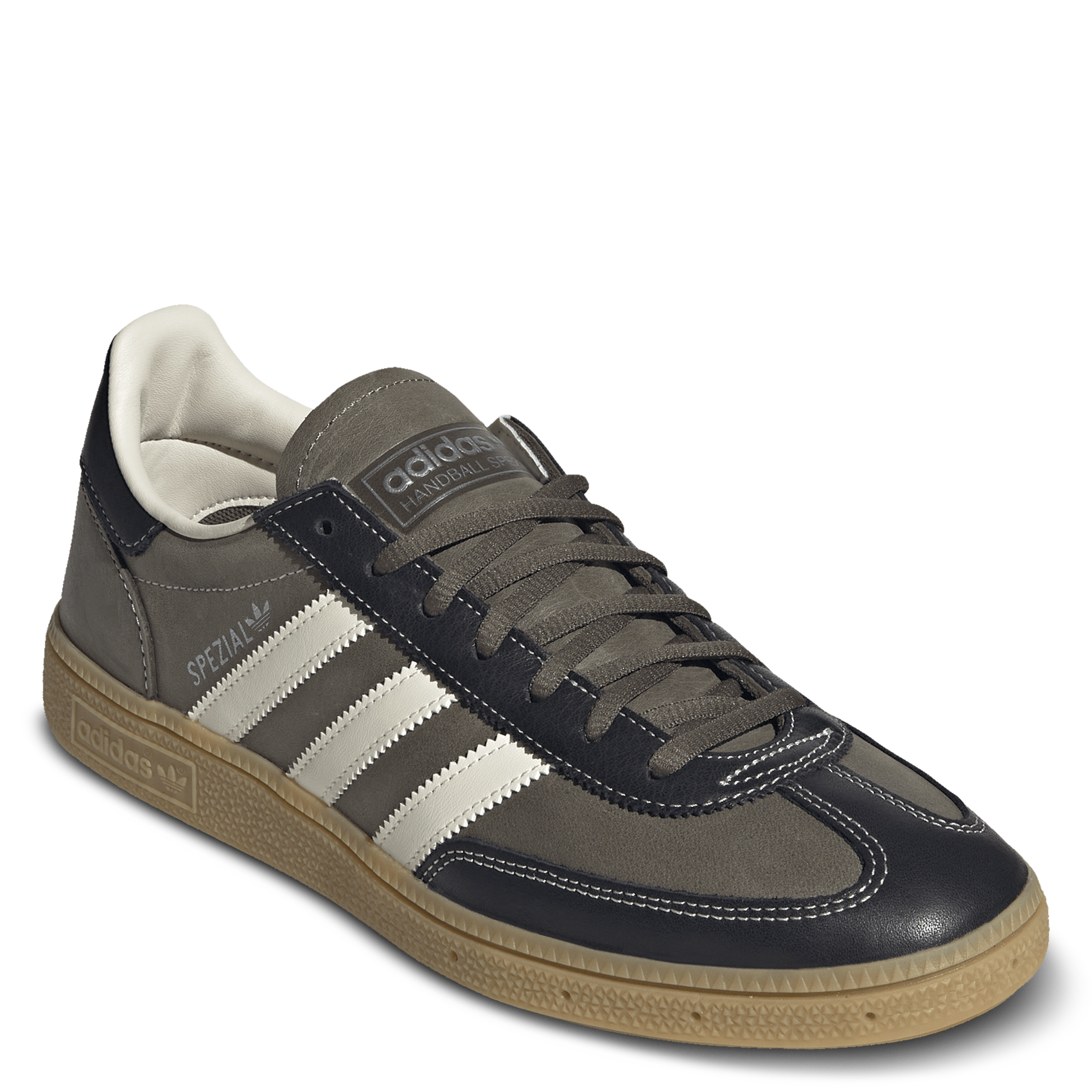 Baskets basses à lacets unies ADIDAS Marron