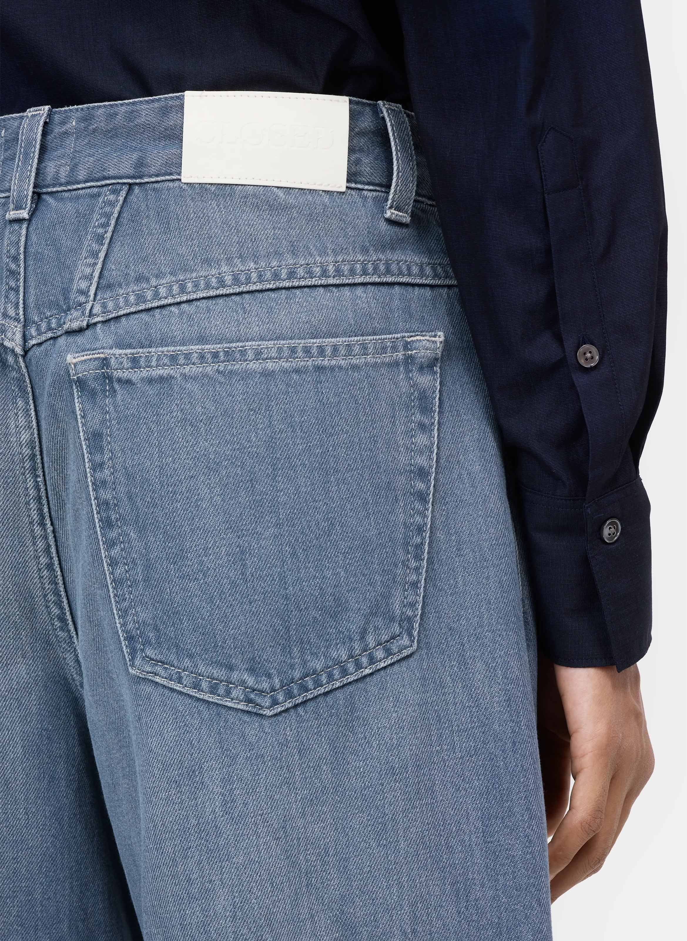 Cotton balloon jeans CLOSED Grey