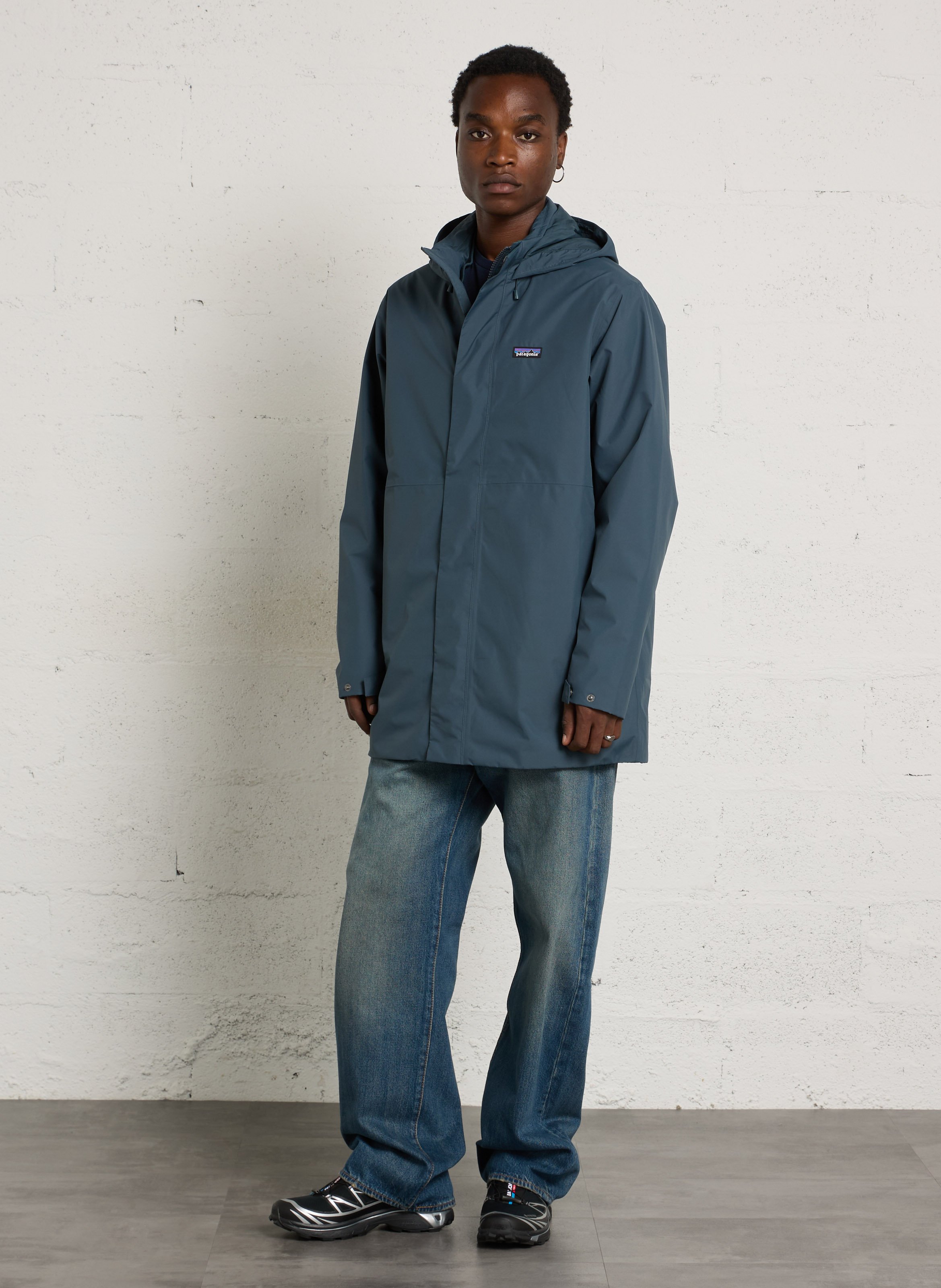 Oversized parka met capuchon PATAGONIA Blauw