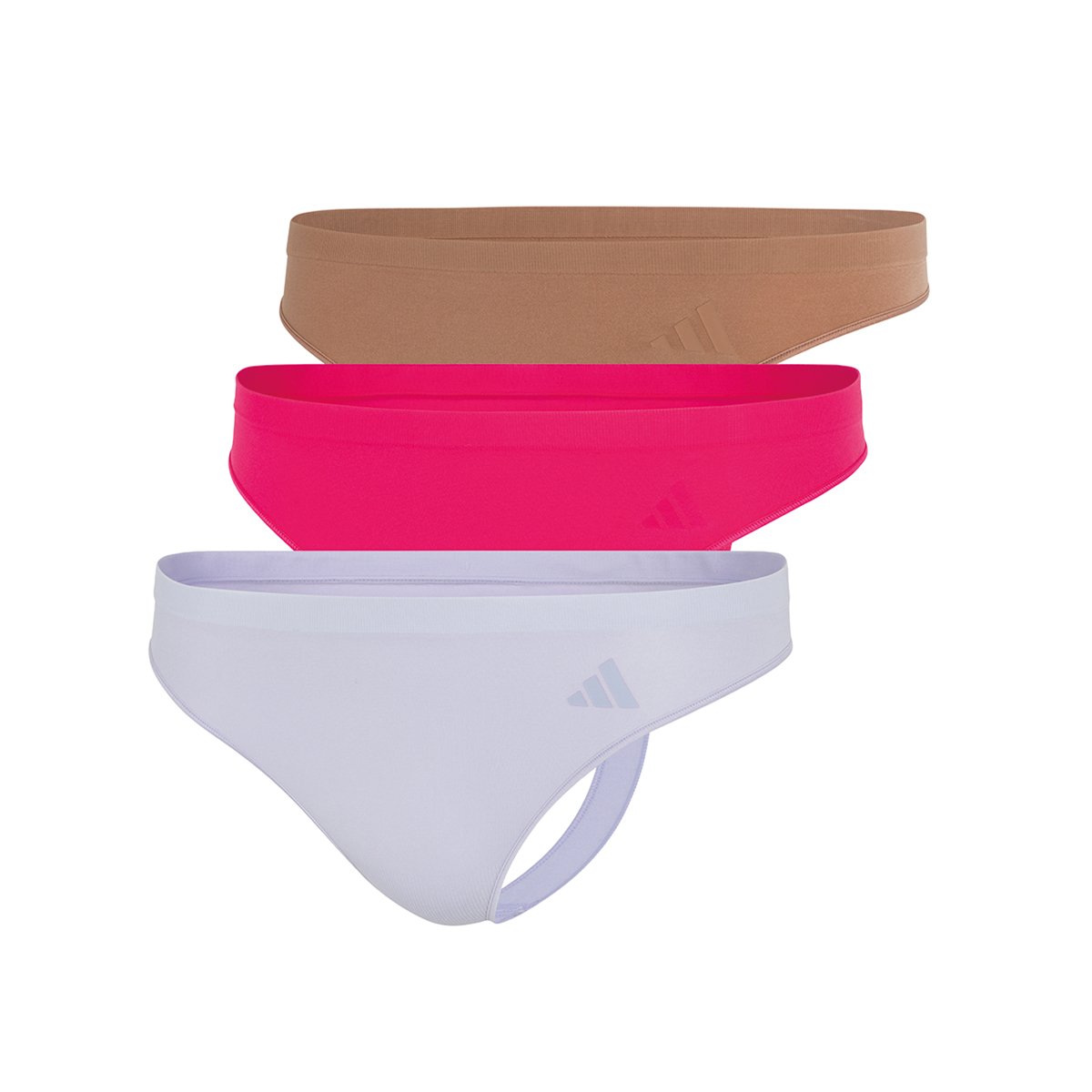 Pack of 3 thongs ADIDAS UNDERWEAR Red