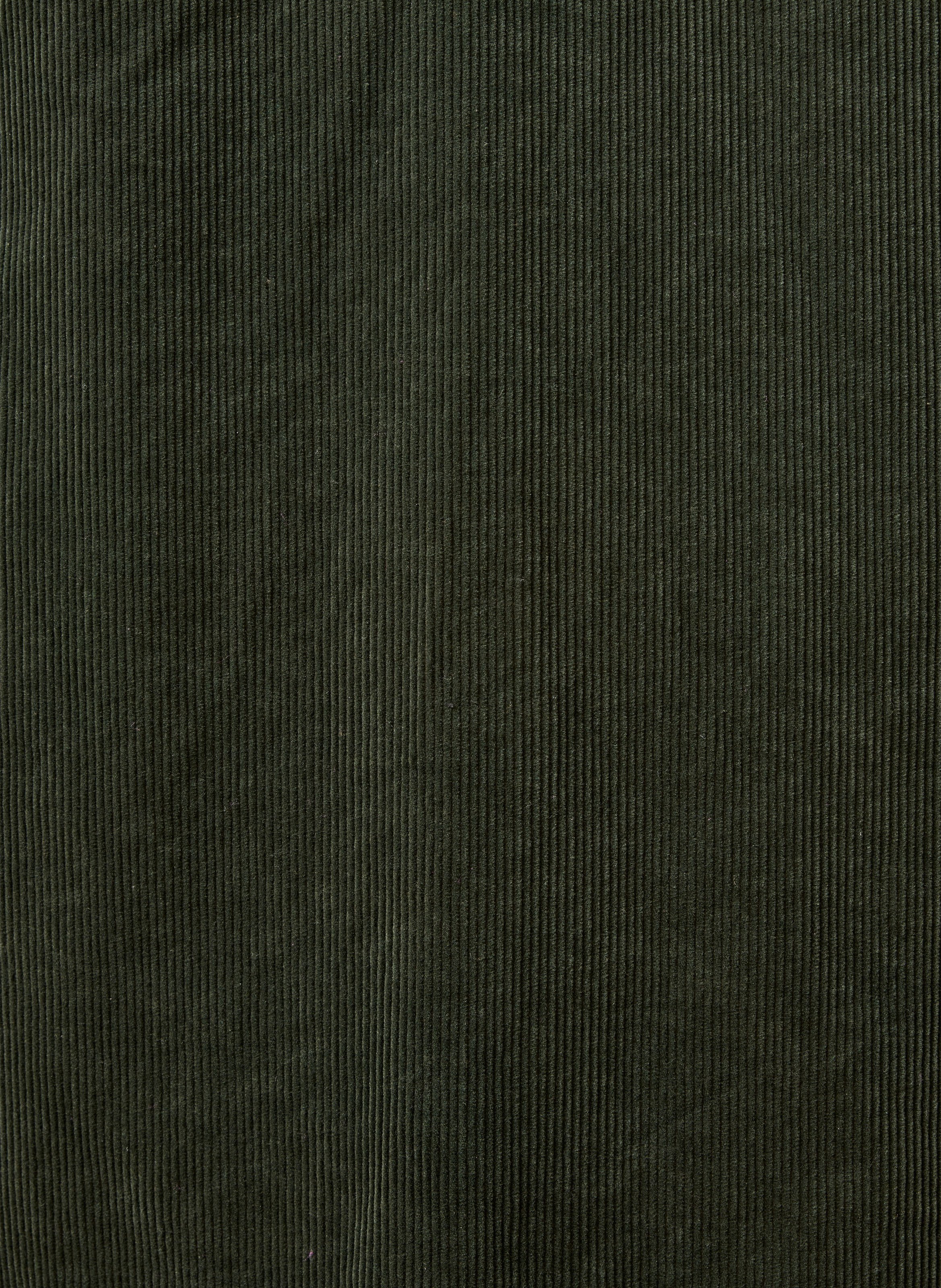 Short flared dress with henley collar LA FEE MARABOUTEE Green