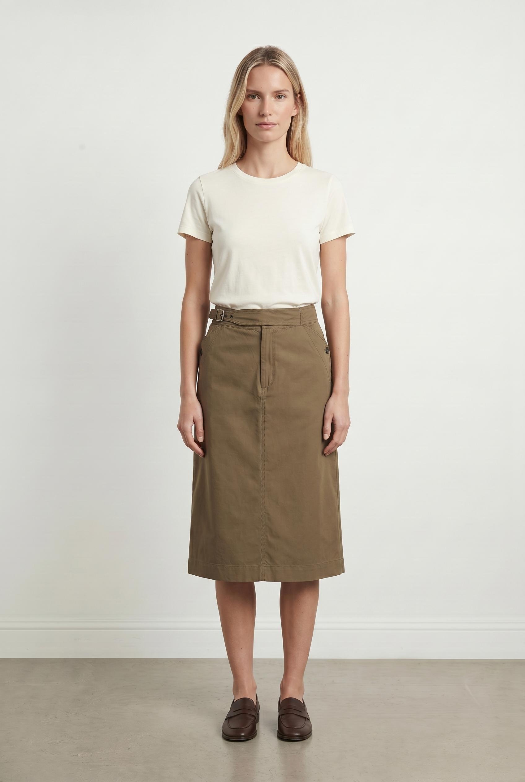 Short & midi skirt COMPTOIR DES COTONNIERS - Seconde main Beige