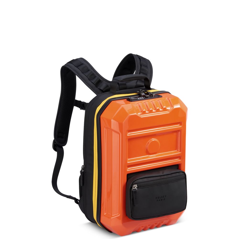 Rigid backpack DELSEY PARIS Orange