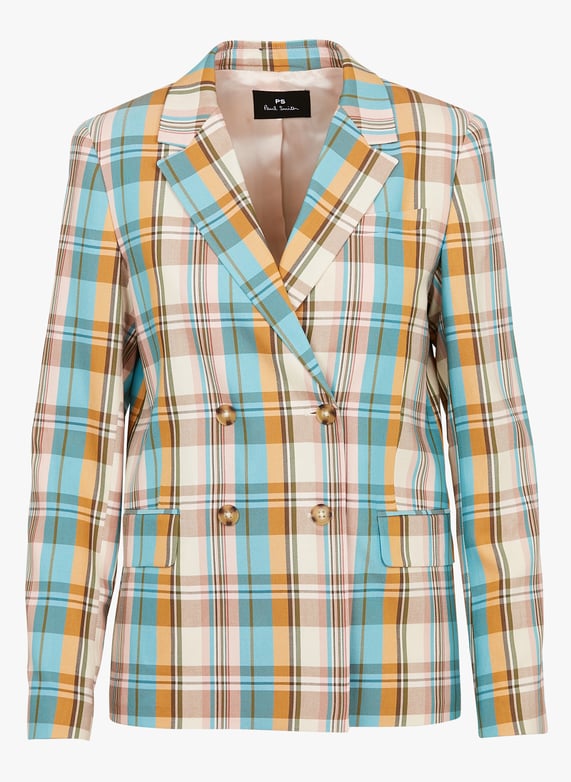 Veste de tailleur à carreaux Multicolore Paul smith Femme