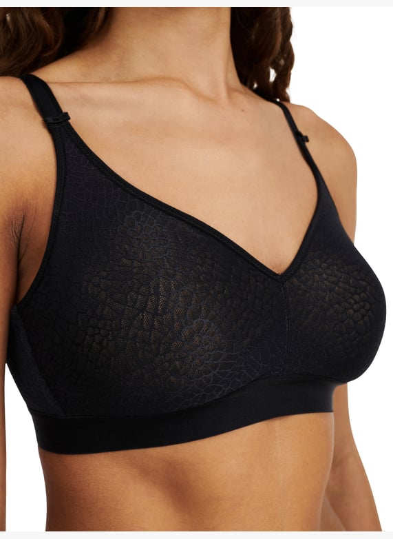 Non-wired support bra | Black by CHANTELLE Non-wired support bra Black