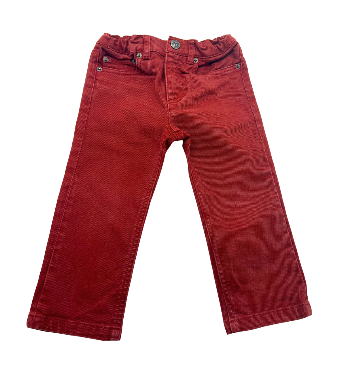 Red baby pants - 24 months BONPOINT - Seconde Main Red