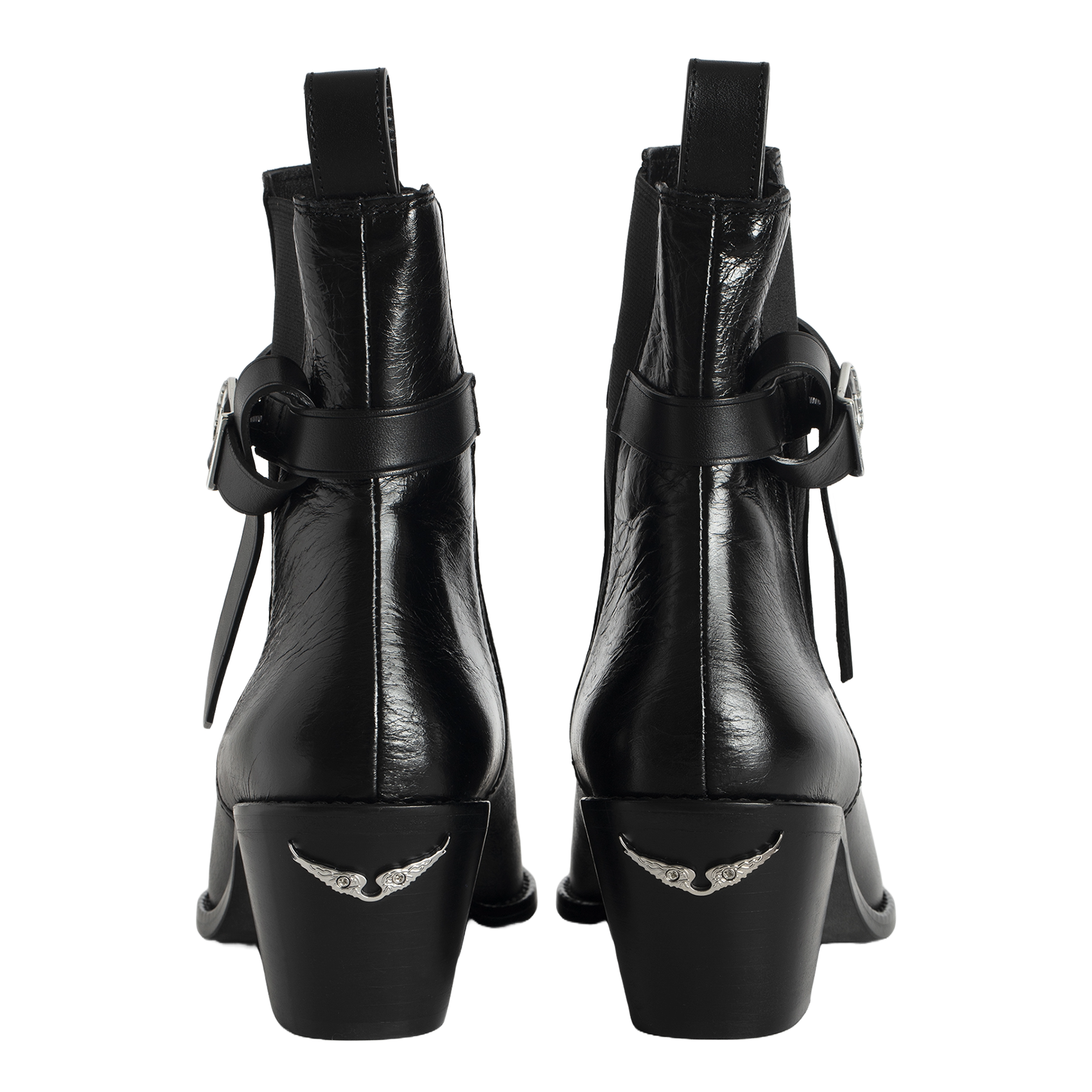 Bottines en cuir ZADIG&VOLTAIRE Noir