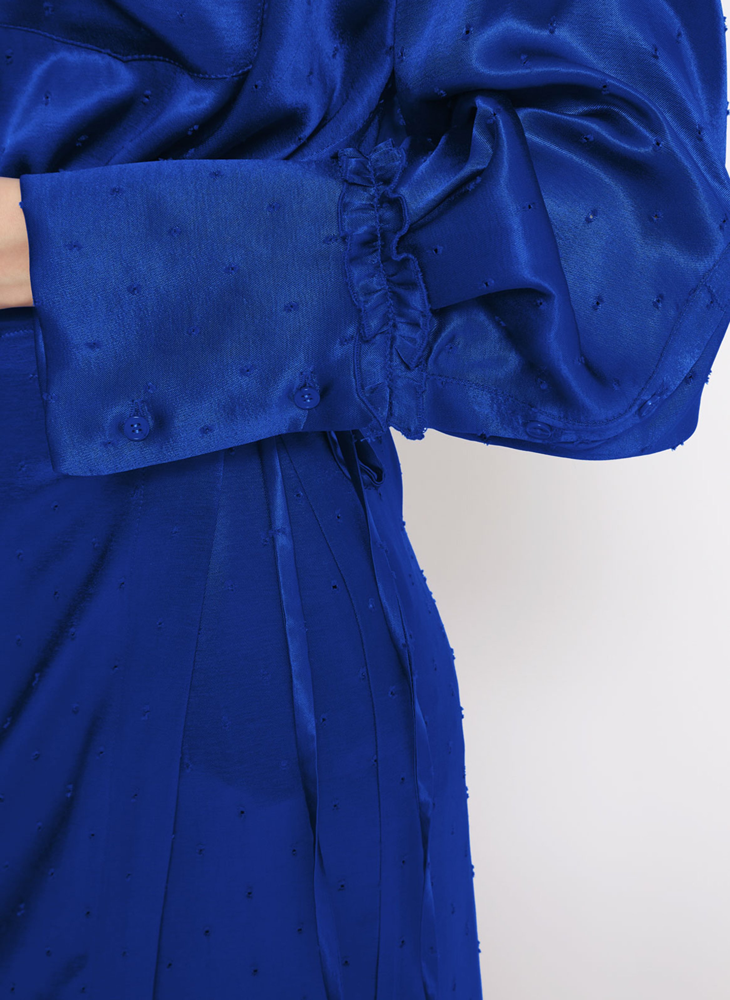 Chemise oversize col mao ROSEANNA Bleu