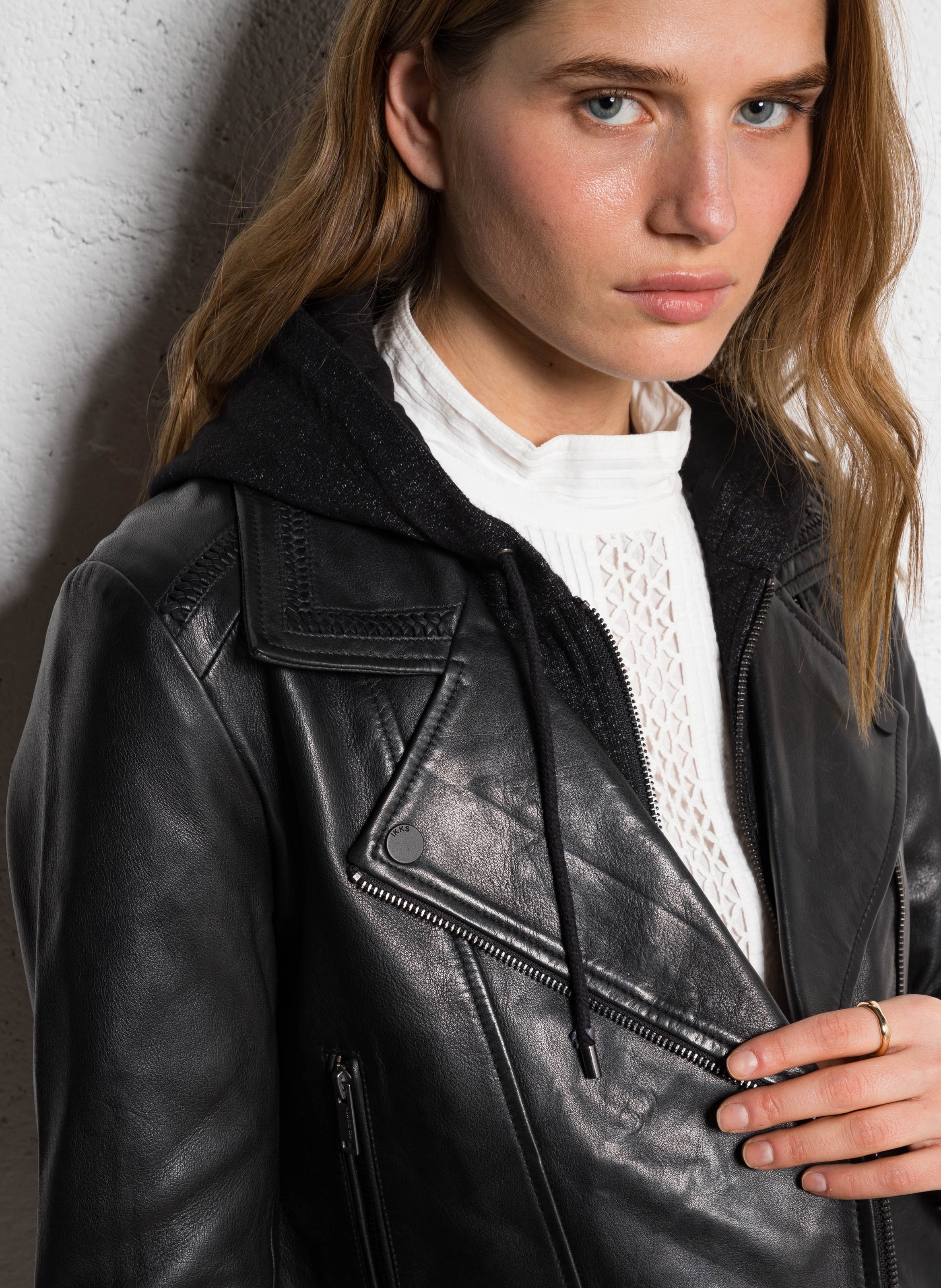 Veste Soldes Ikks Femme 2020 Jacket Cuir Ikks Femme Soldes Blouson