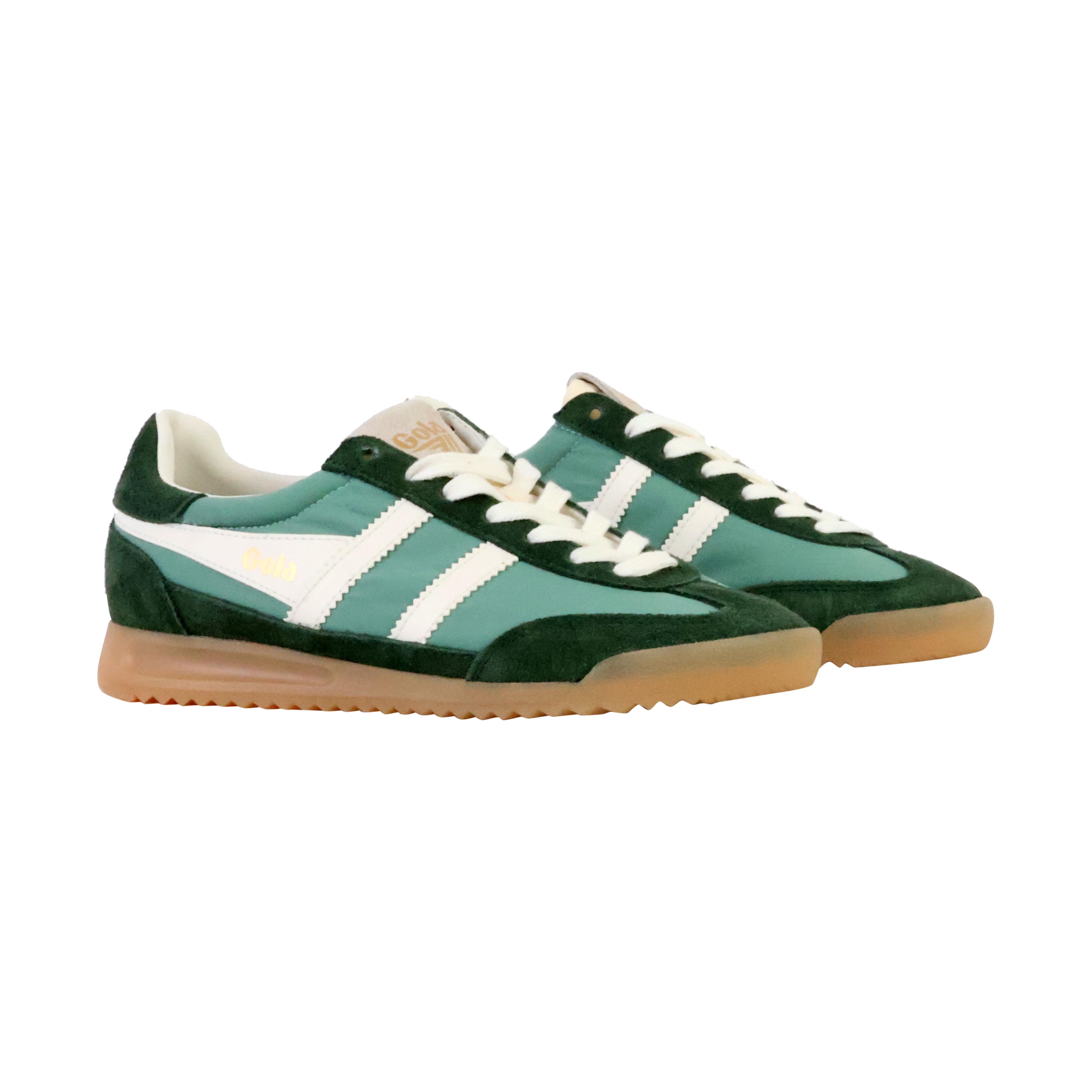 Firefly leather sneakers GOLA Green