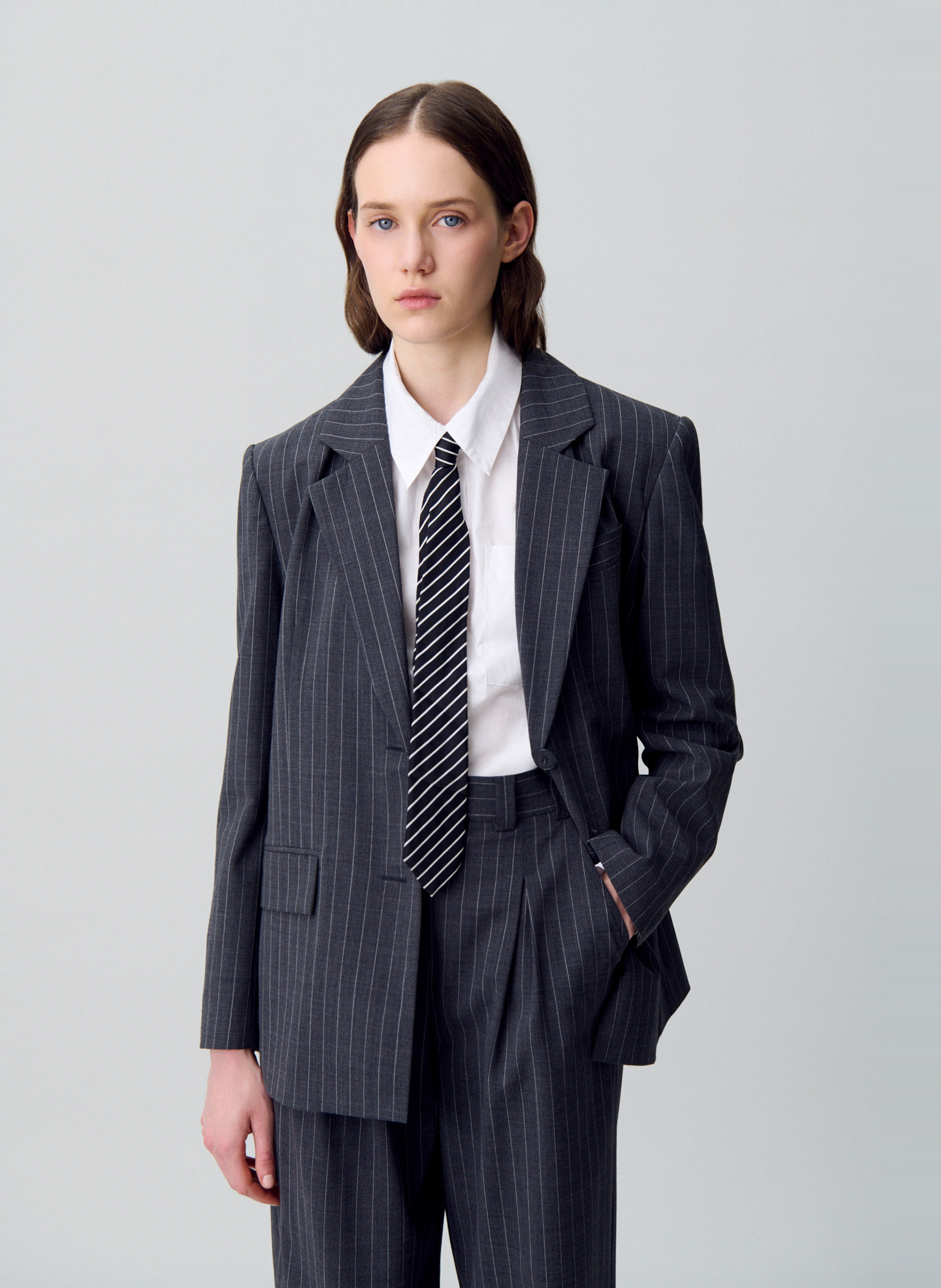 Striped tie CLAUDIE PIERLOT Multicolored