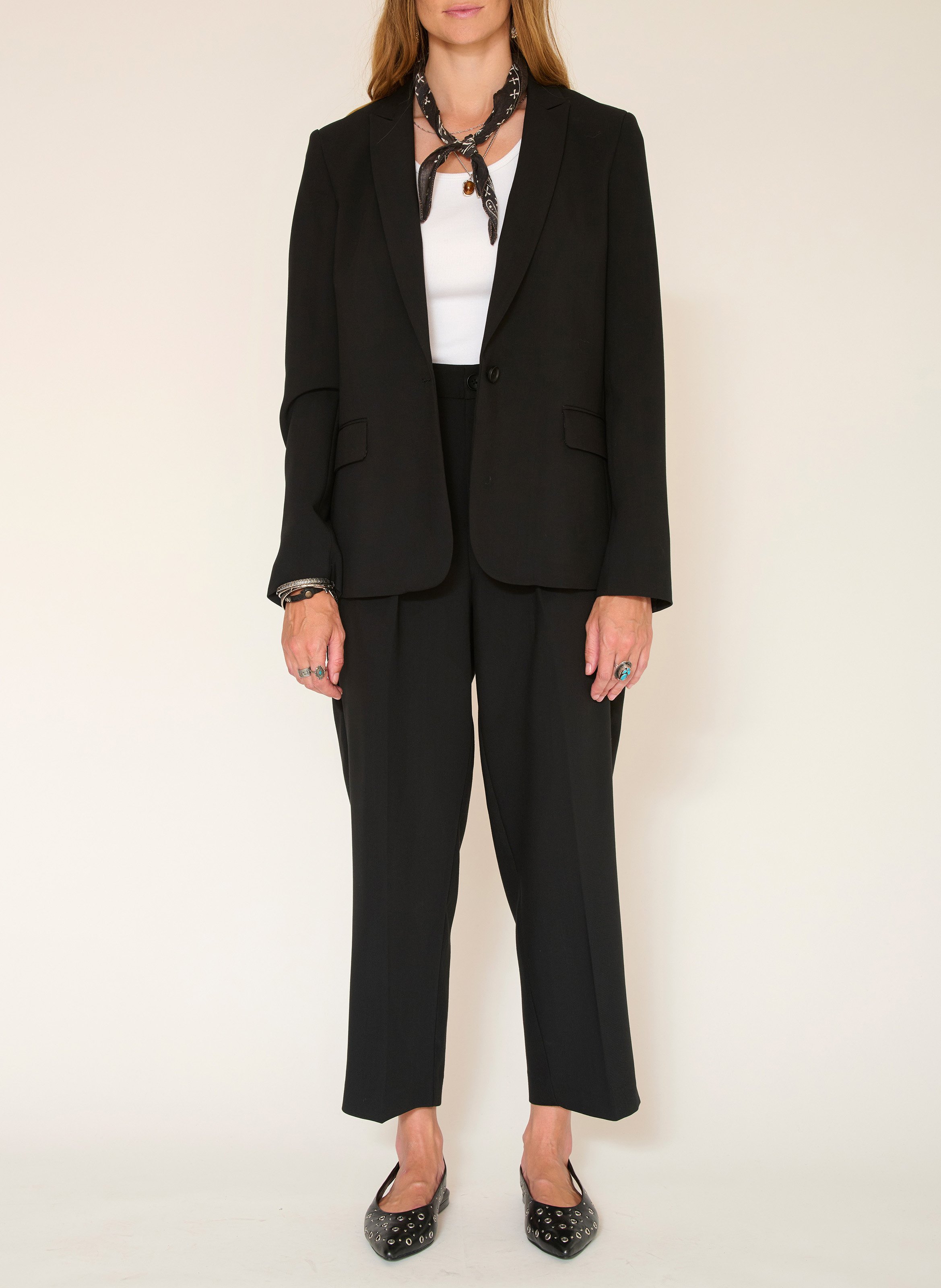 Veste col tailleur MKT Noir