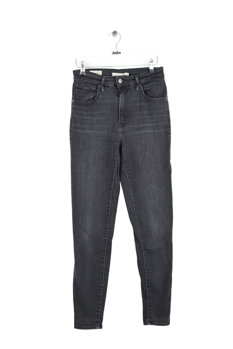 Cotton skinny jeans LEVI'S - Seconde main Black