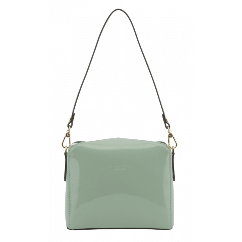 Shoulder bag - synthetic and leather POURCHET Blue