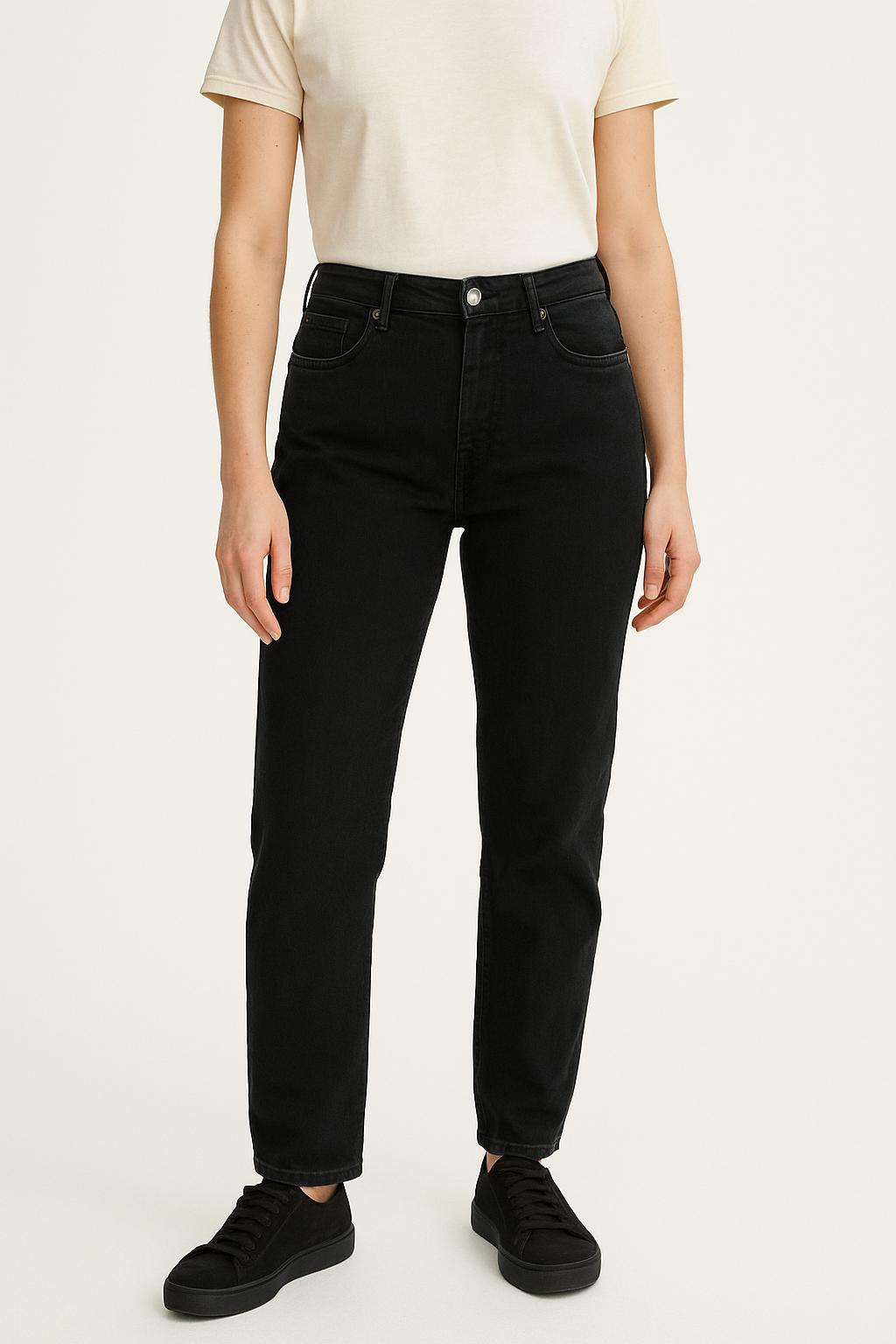 Cropped slim jeans with studs LEVI'S - Seconde main Black
