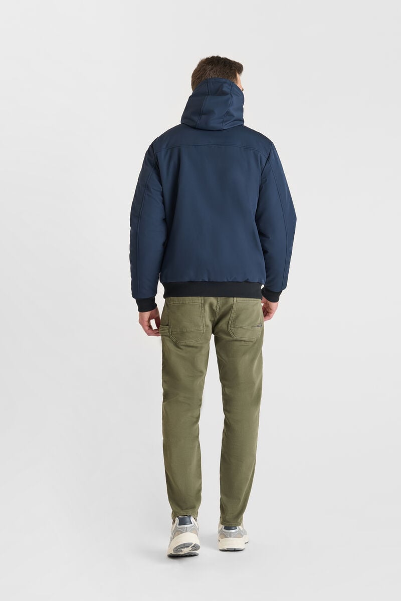 Brookvale Hoody padded jacket LE TEMPS DES CERISES Blue