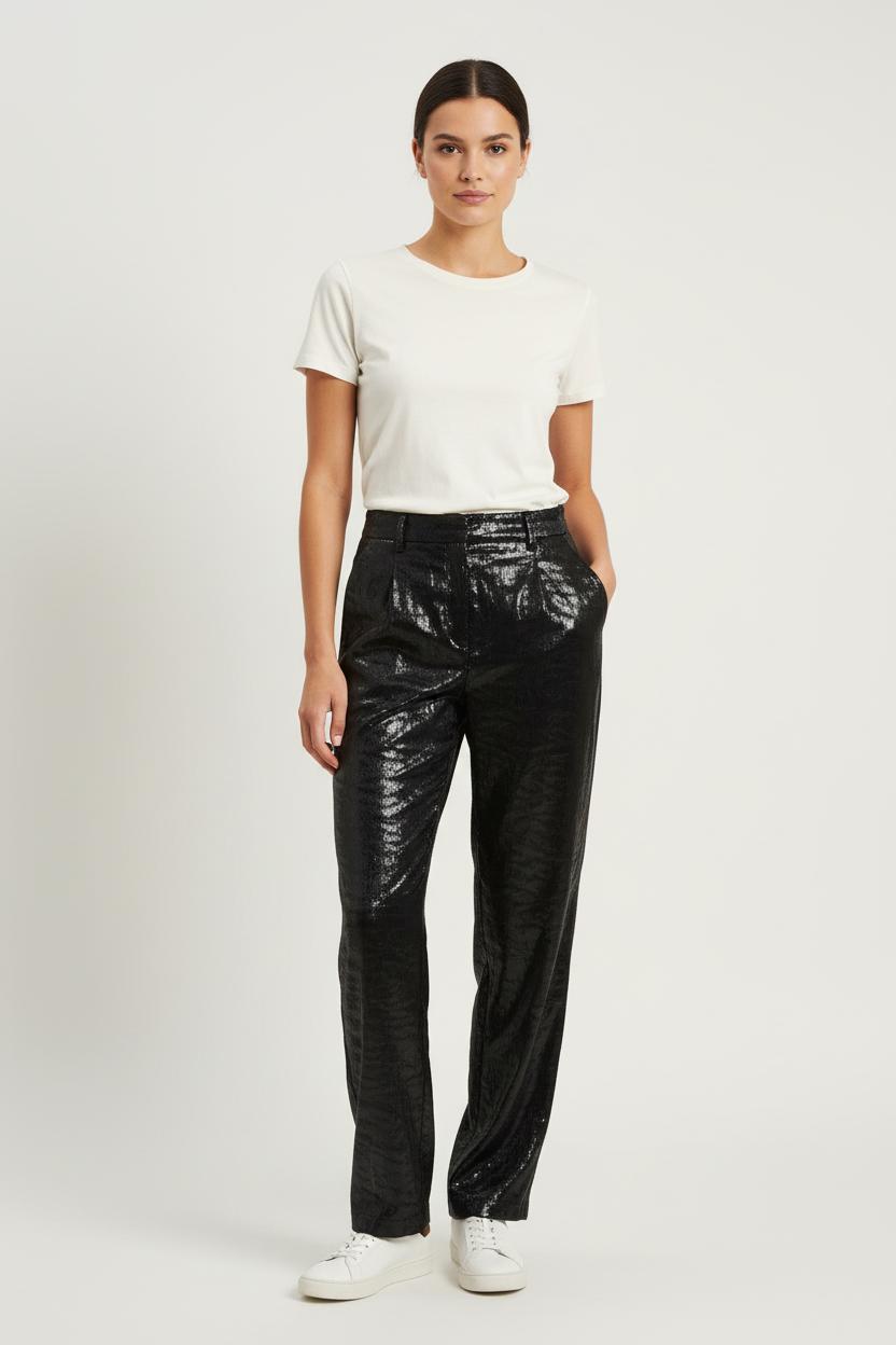 PANTS MAISON STELLA & SUZIE - Seconde main Black