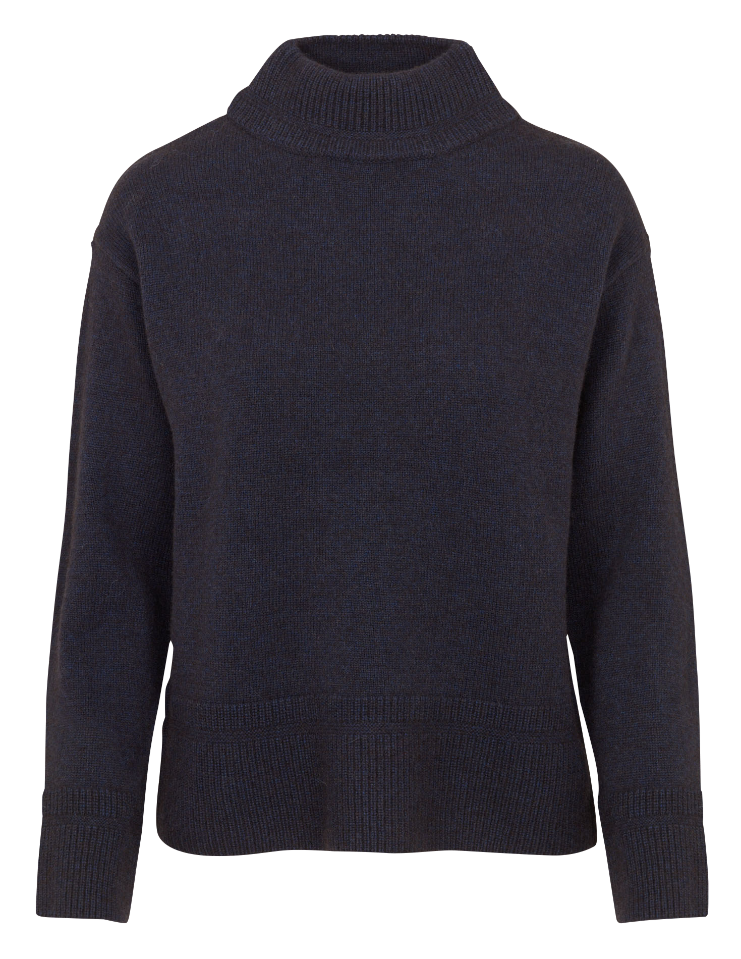 Pull col montant en laine MAISON 123 Bleu