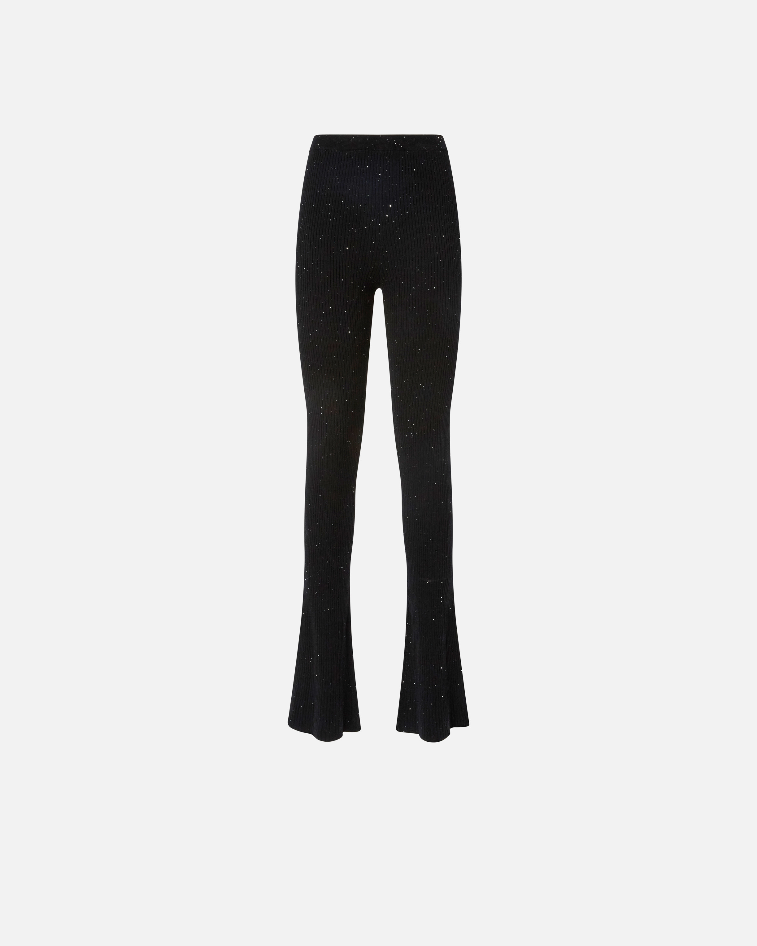 Flared knit trousers PINKO