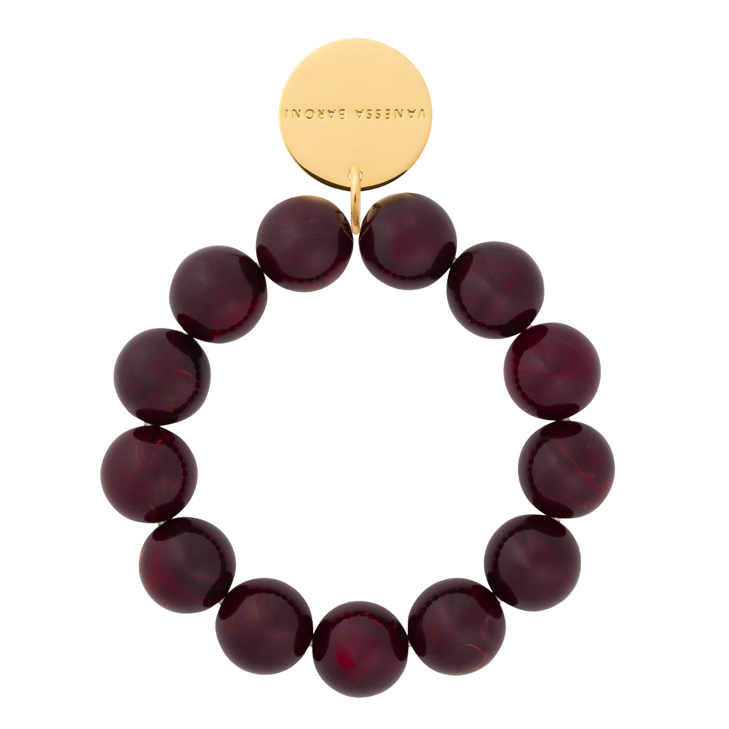 Perlenarmband VANESSA BARONI Rot