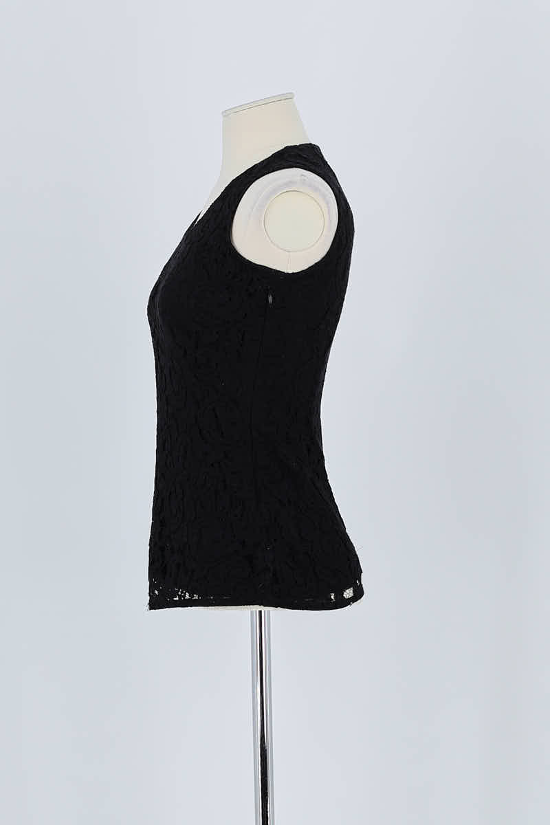 Azawood sleeveless top ARMANI - SECONDE MAIN Black