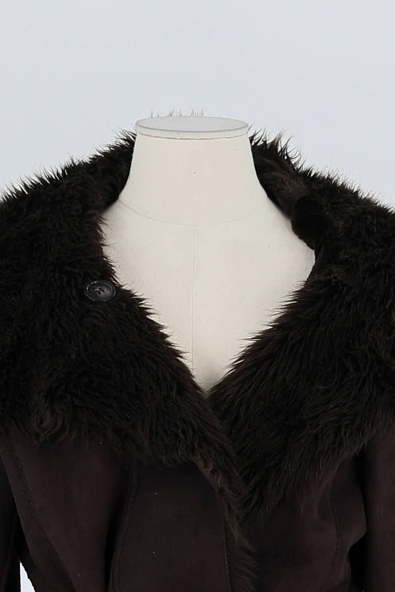 Coat ARMANI - SECONDE MAIN Brown