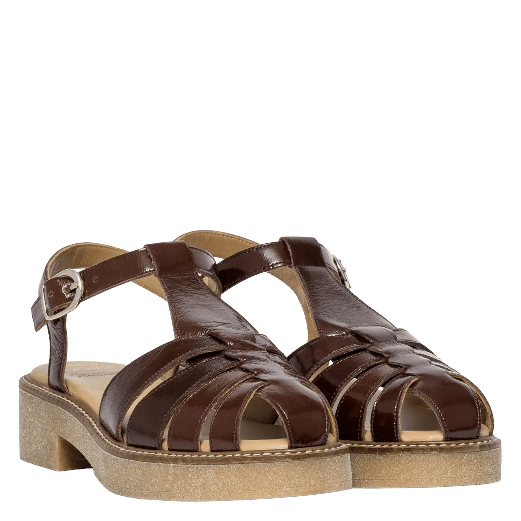 Riemchensandalen aus Wildleder BOCAGE