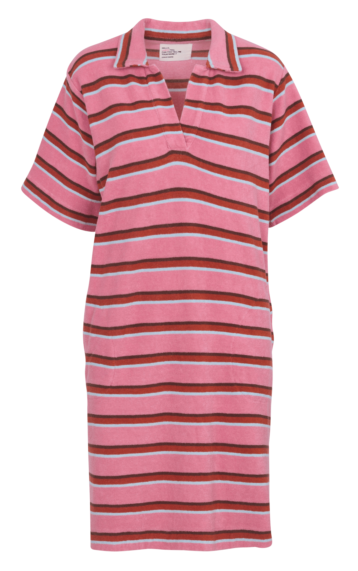 Mittellanges Bio-Baumwollkleid LEON & HARPER