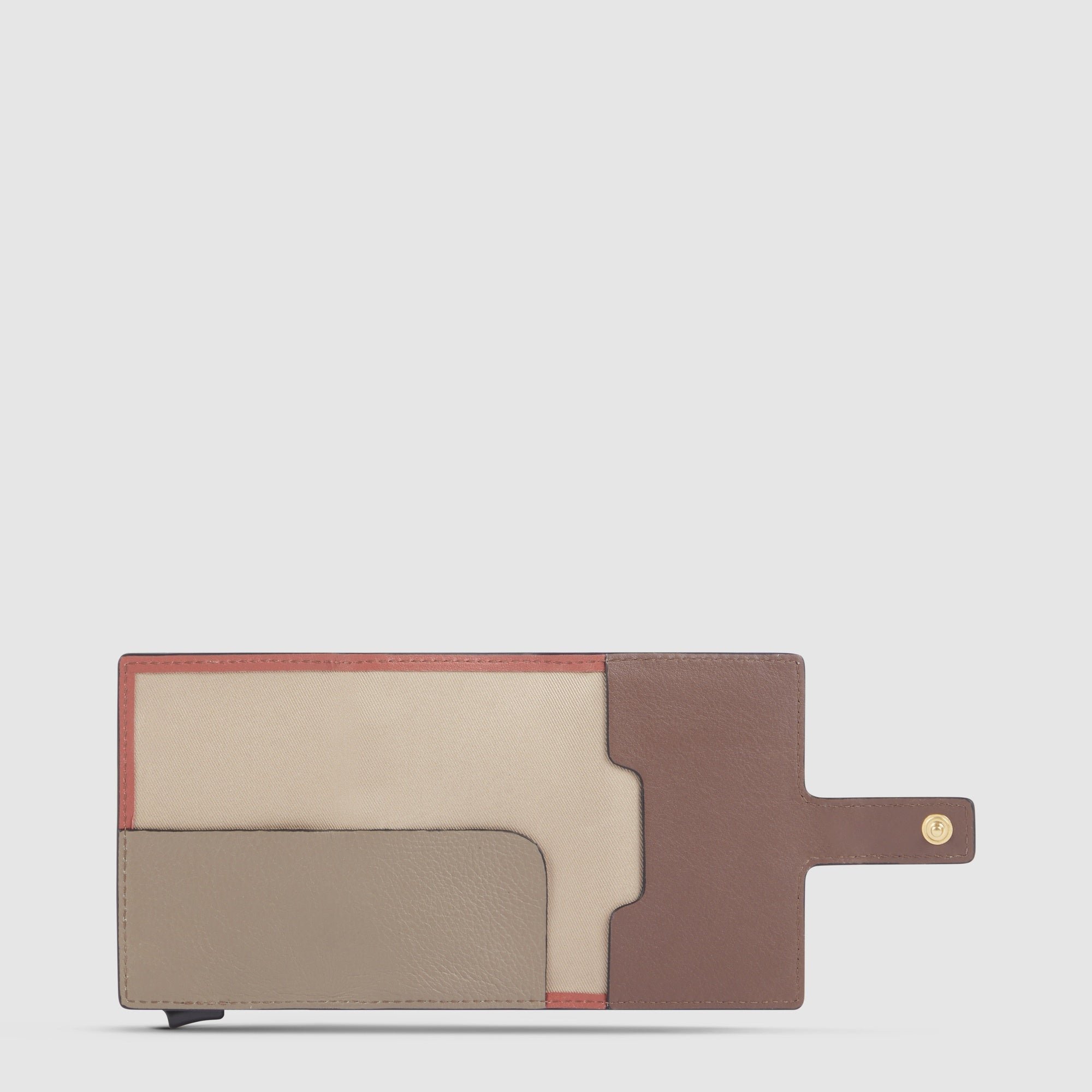 Automatic pop-up cardholder Orange