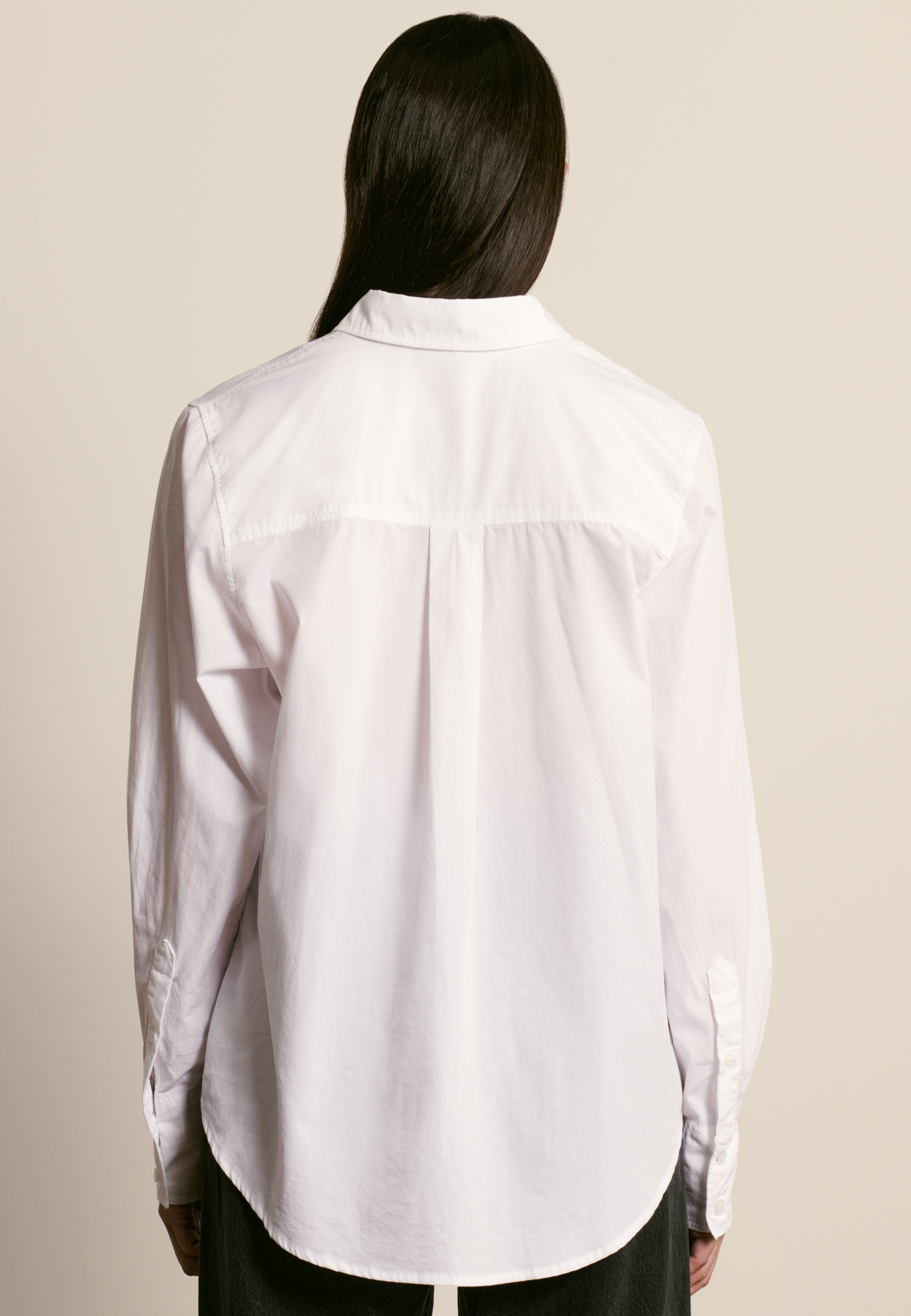 Chemise en coton MAISON MONTAGUT Blanc