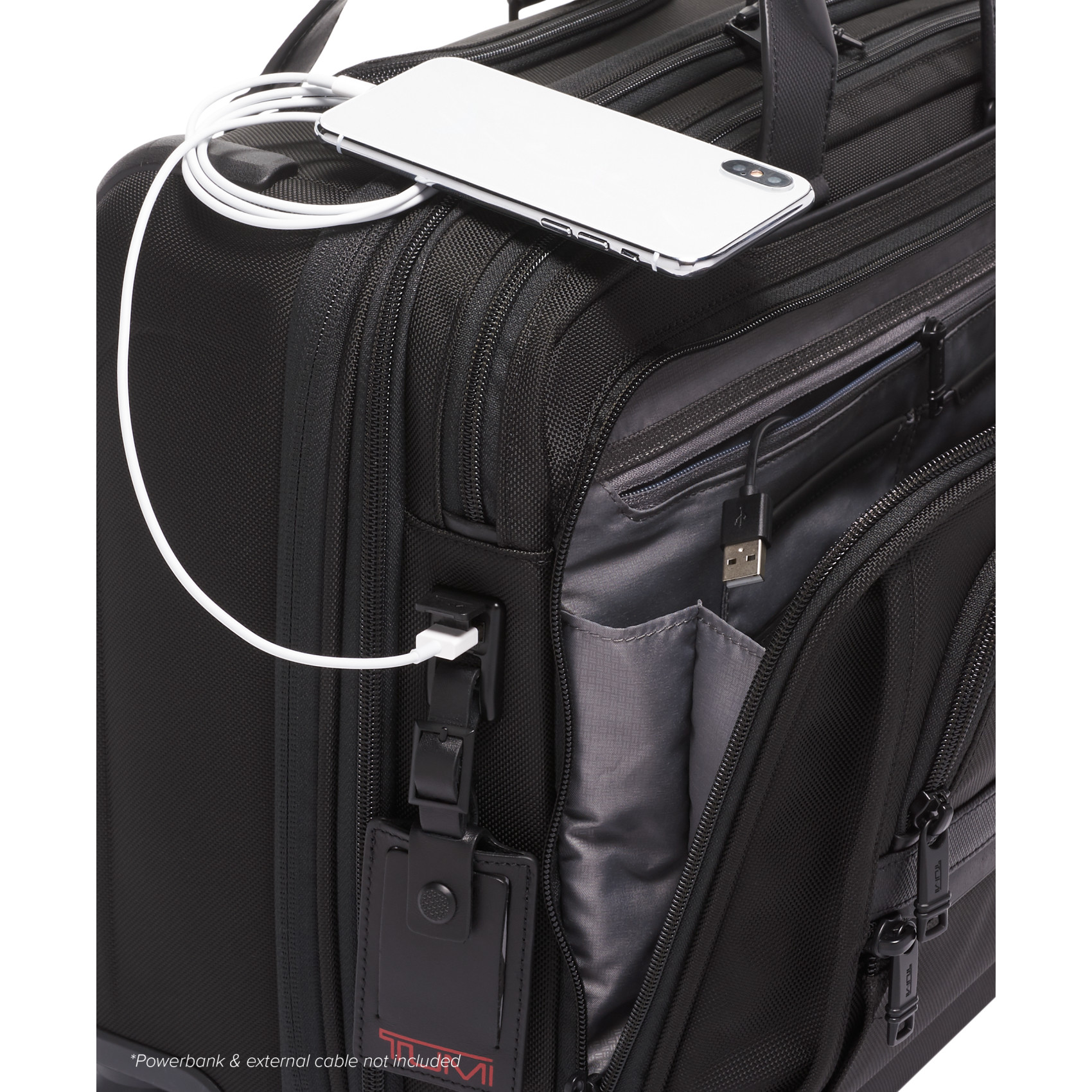 Tumi Alpha 4-Wheel Carry-On Suitcase Size S TUMI Black