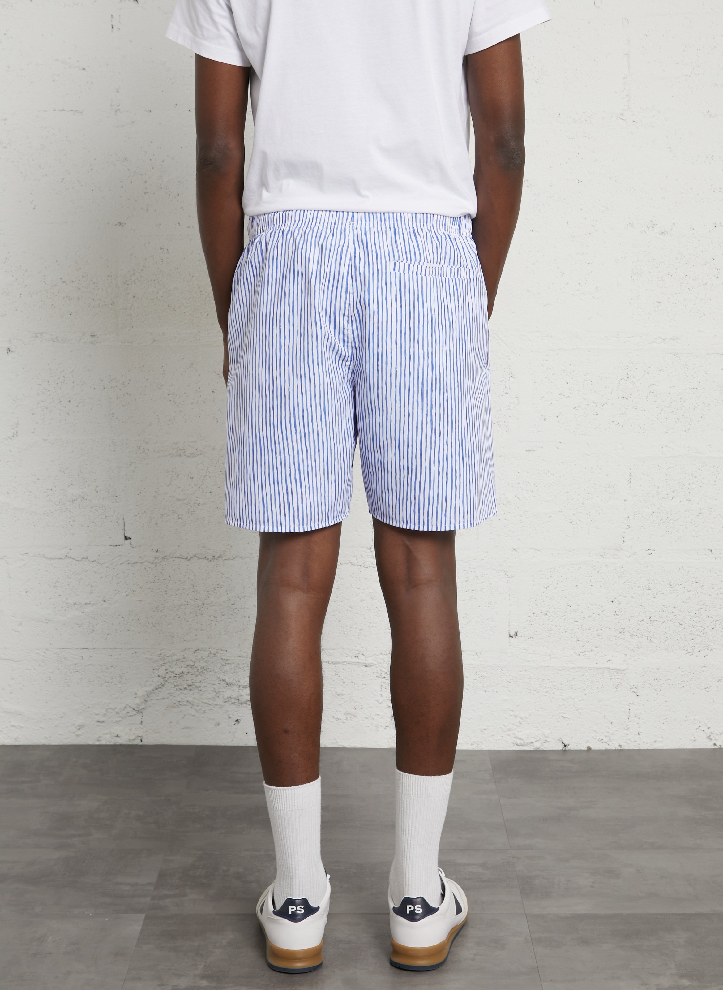 Gestreifte Shorts NAPAPIJRI Blau