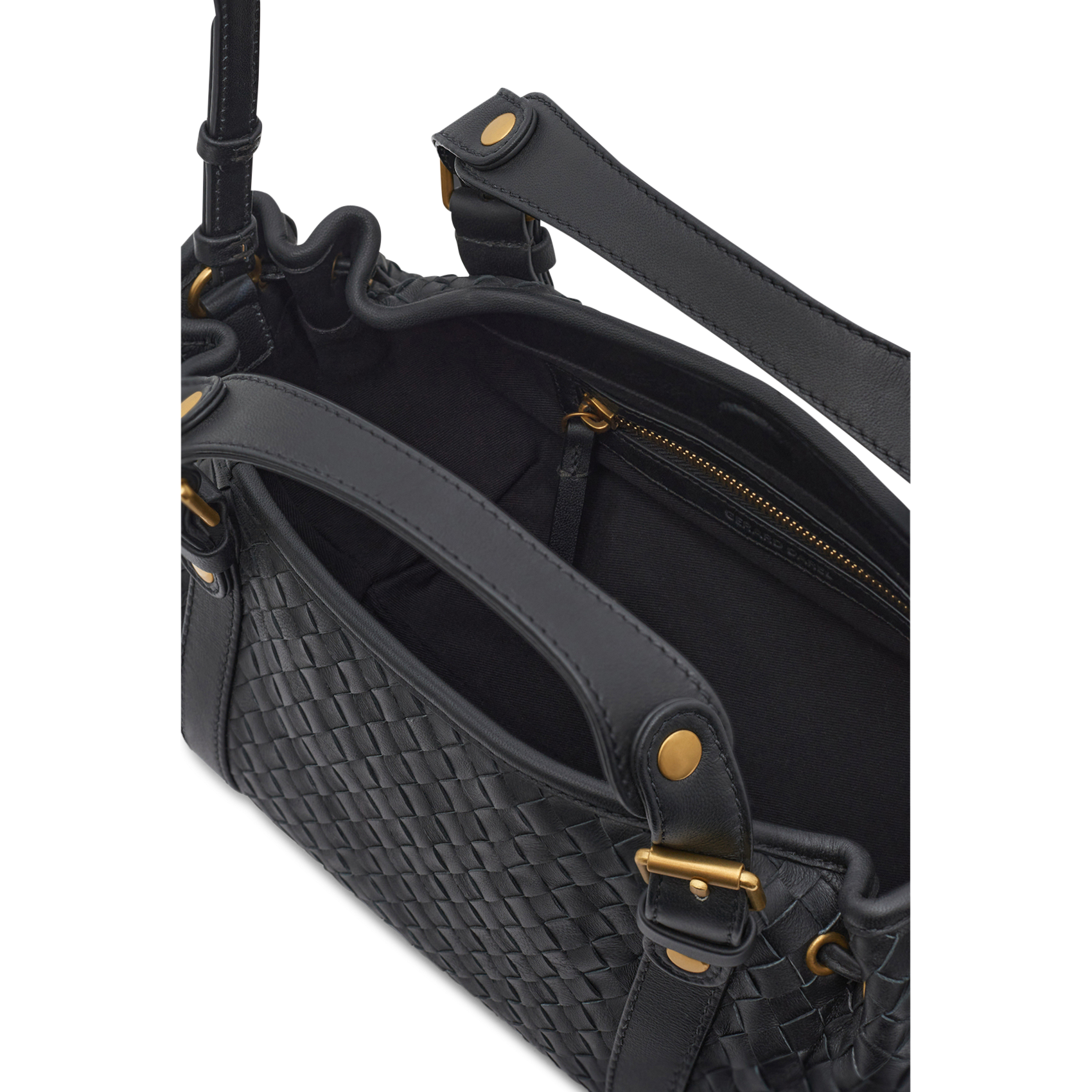 Lammledertasche GERARD DAREL Schwarz