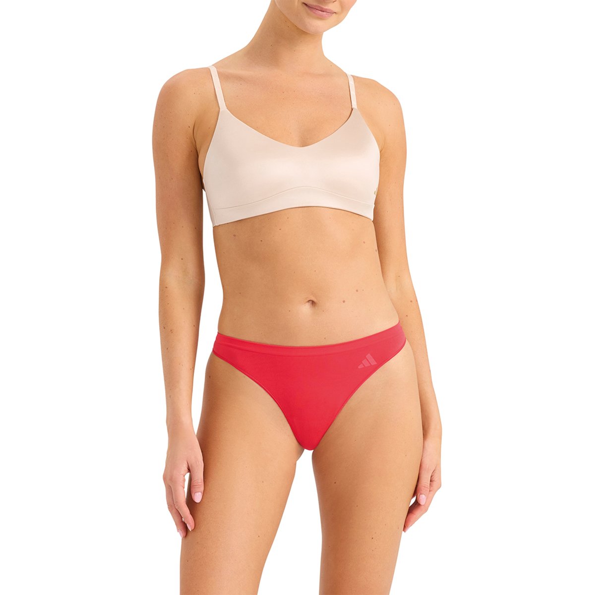 Pack of 3 thongs ADIDAS UNDERWEAR Red