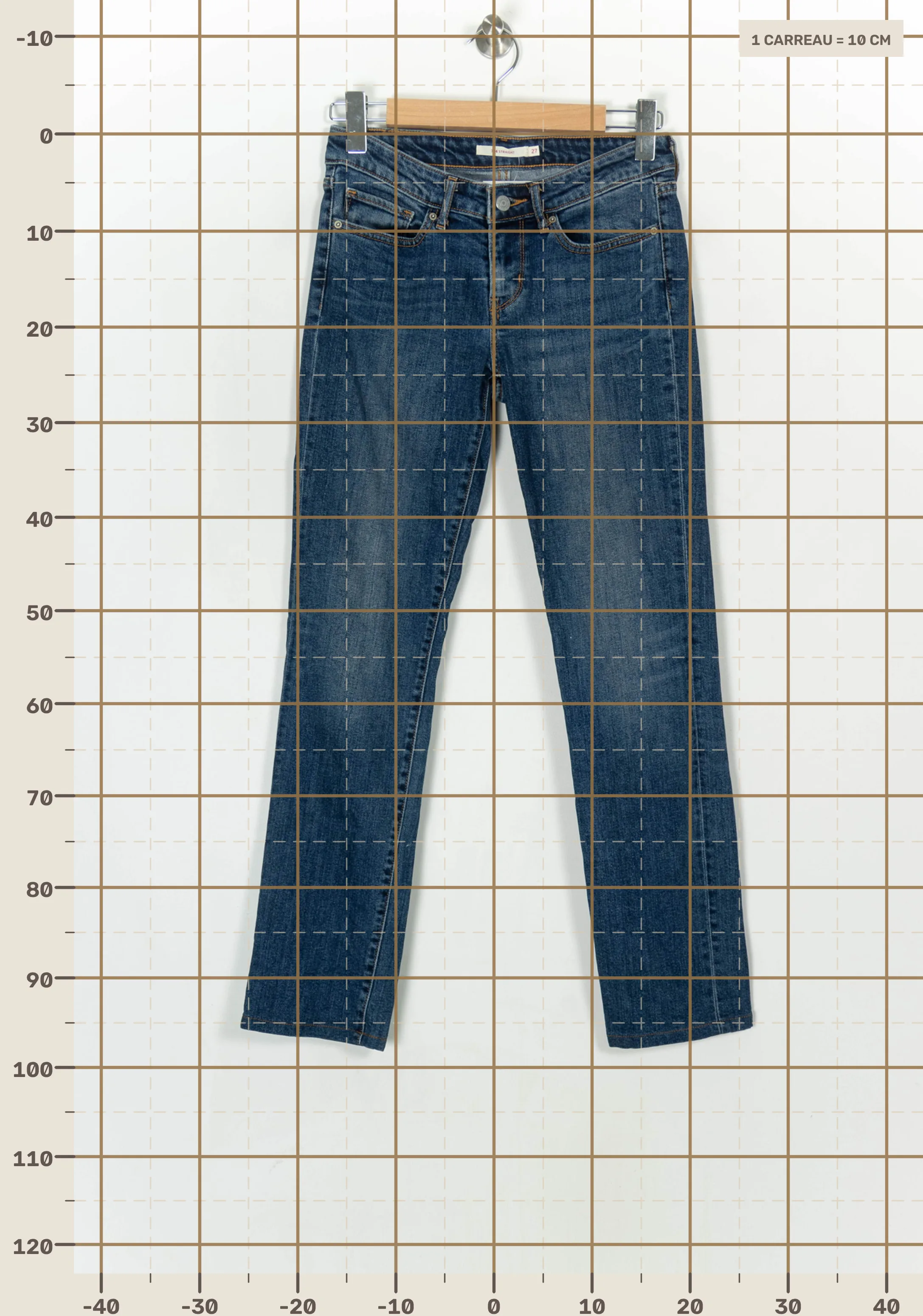 Jeans LEVI'S - Seconde main Blue