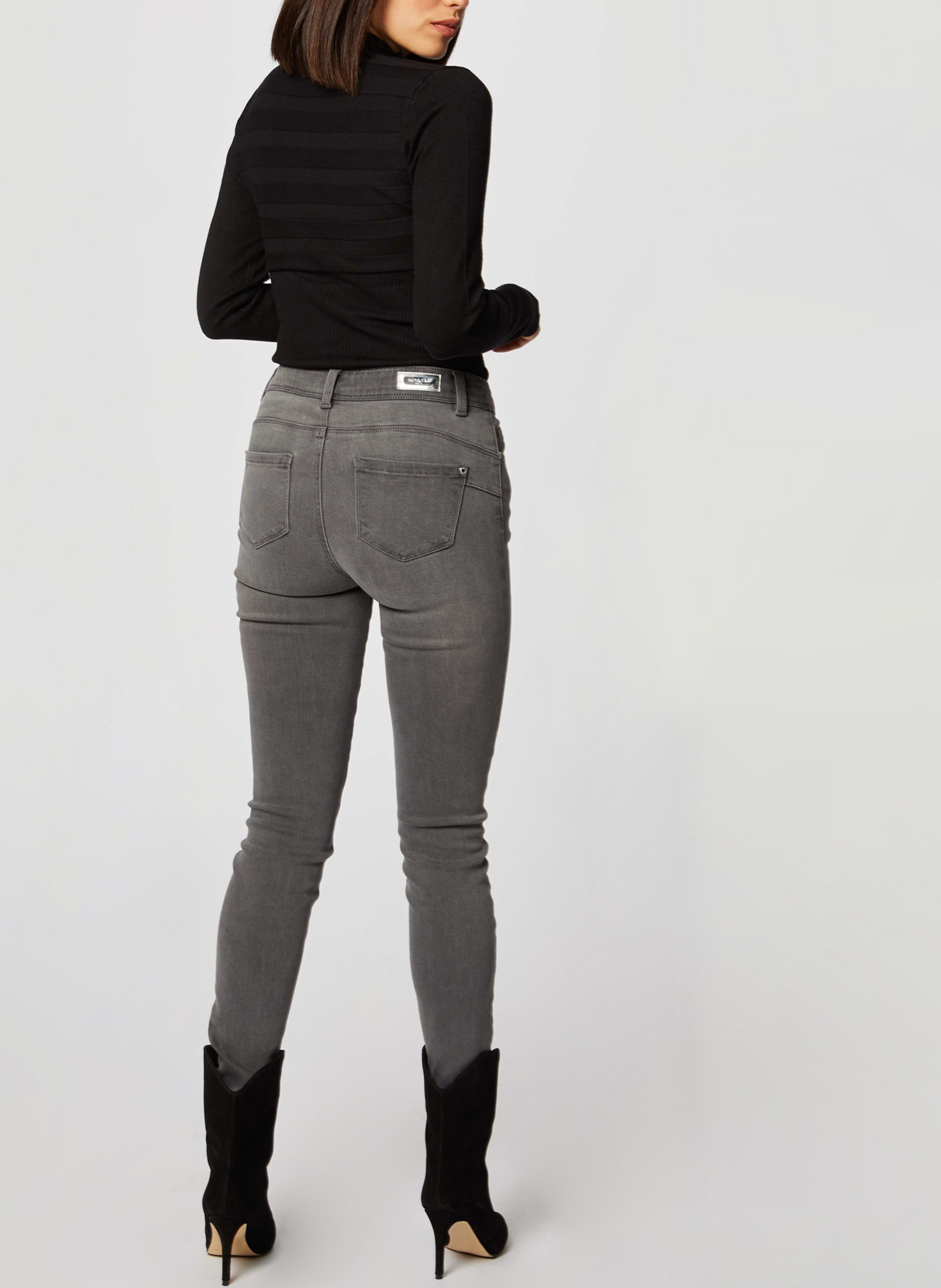 Pull col montant zippé MORGAN Noir