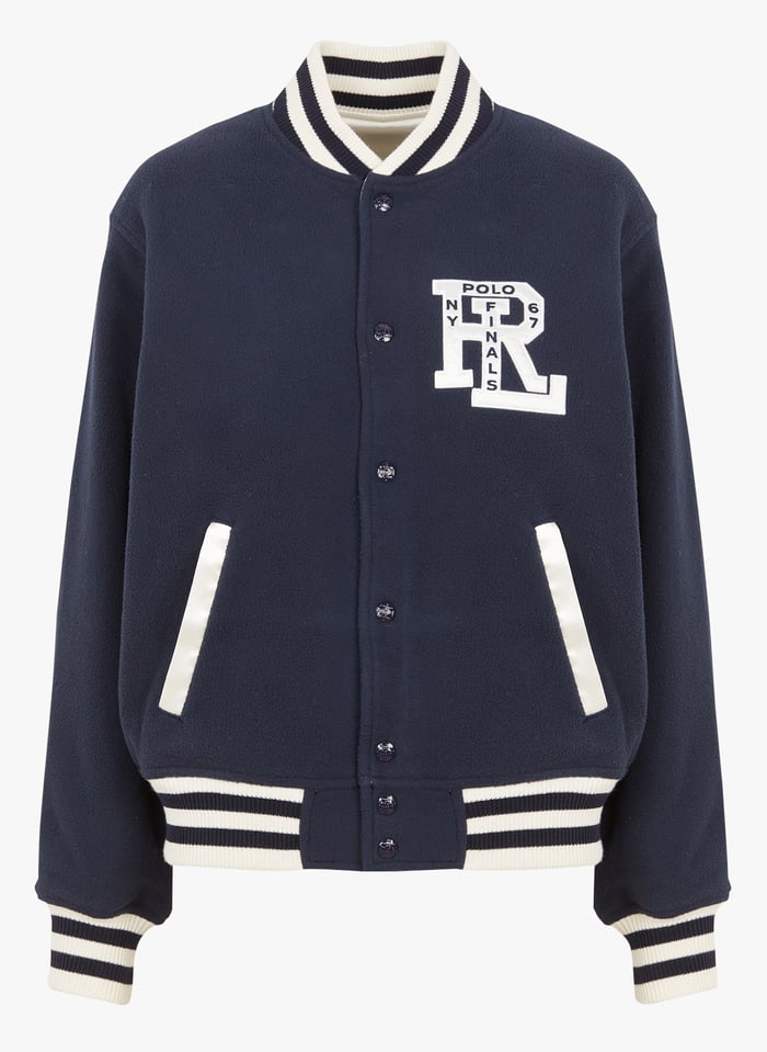 Blouson Col Teddy Brod Ok234i06 Polo Ralph Lauren Femme Place