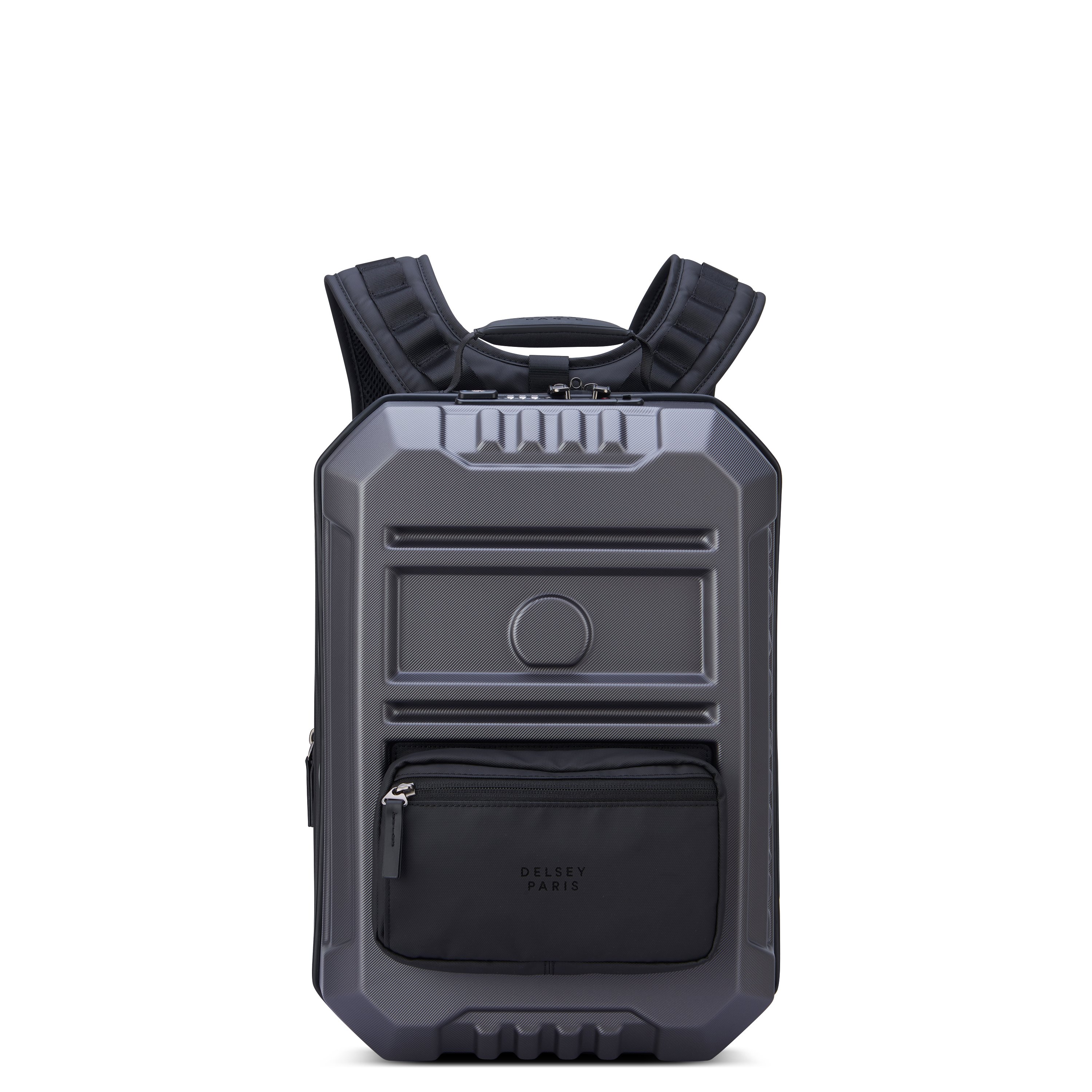 Rigid backpack DELSEY PARIS Grey