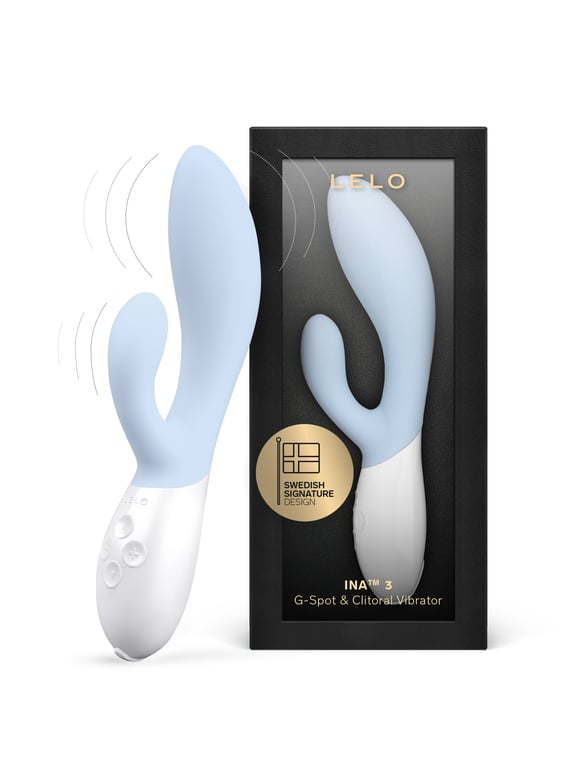 Clitoral stimulator and g-Spot rabbit vibrator Blue Lelo - Beauty | Place des Tendances Clitoral stimulator and g-Spot rabbit vibrator Blue Lelo - Beauty | Place des Tendances