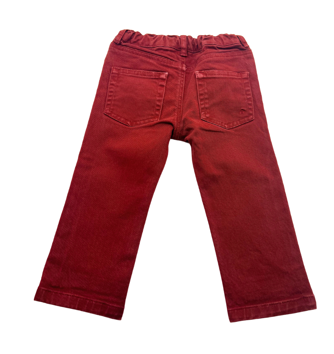 Red baby pants - 24 months BONPOINT - Seconde Main Red