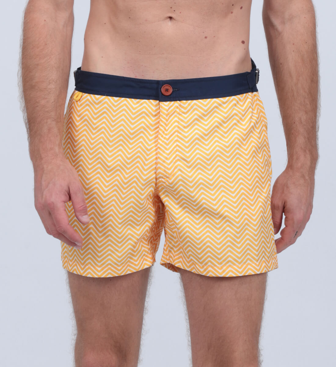 Flowing swim shorts GILI'S Yellow