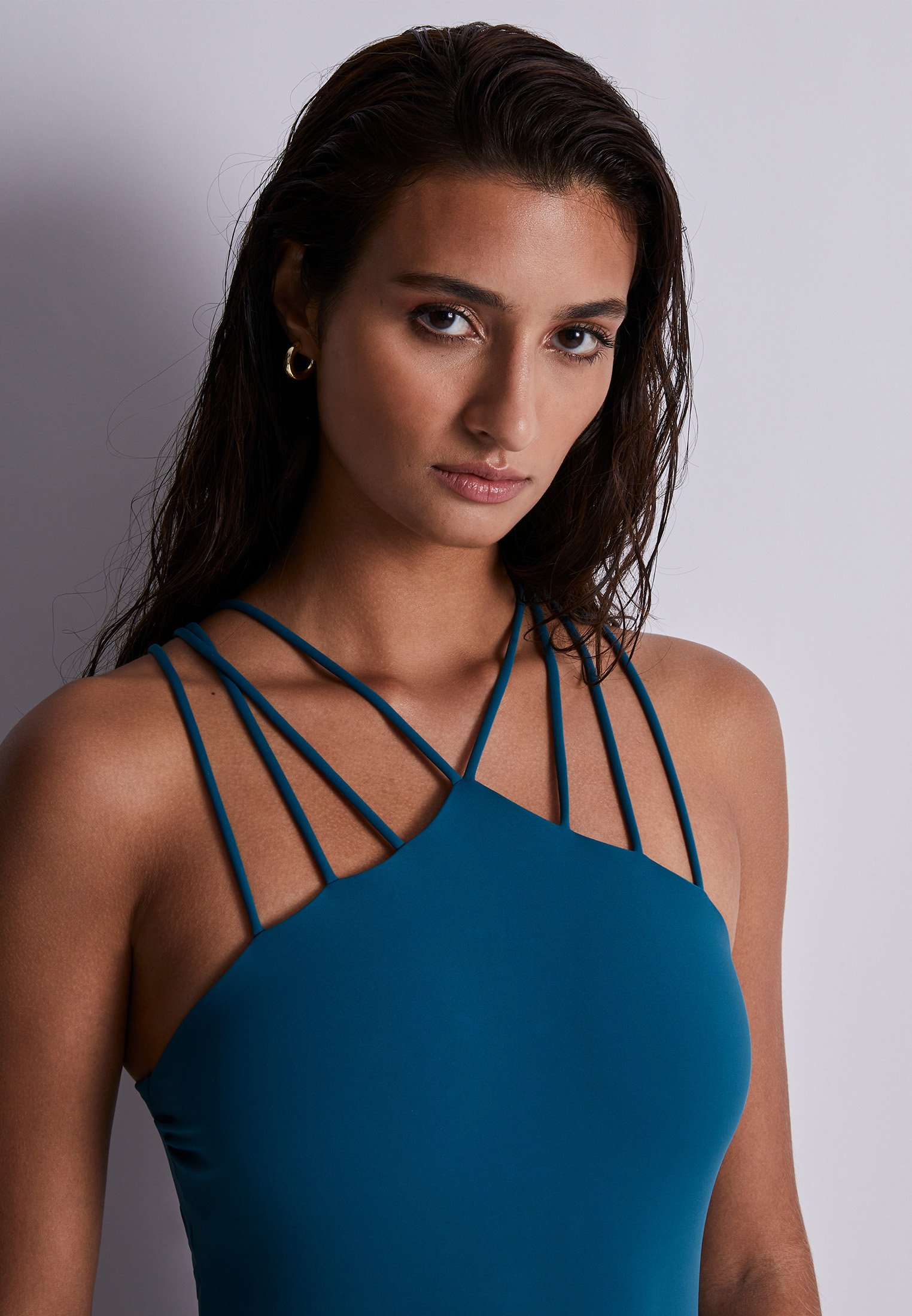 One-piece swimsuit | Blue AUBADE Women