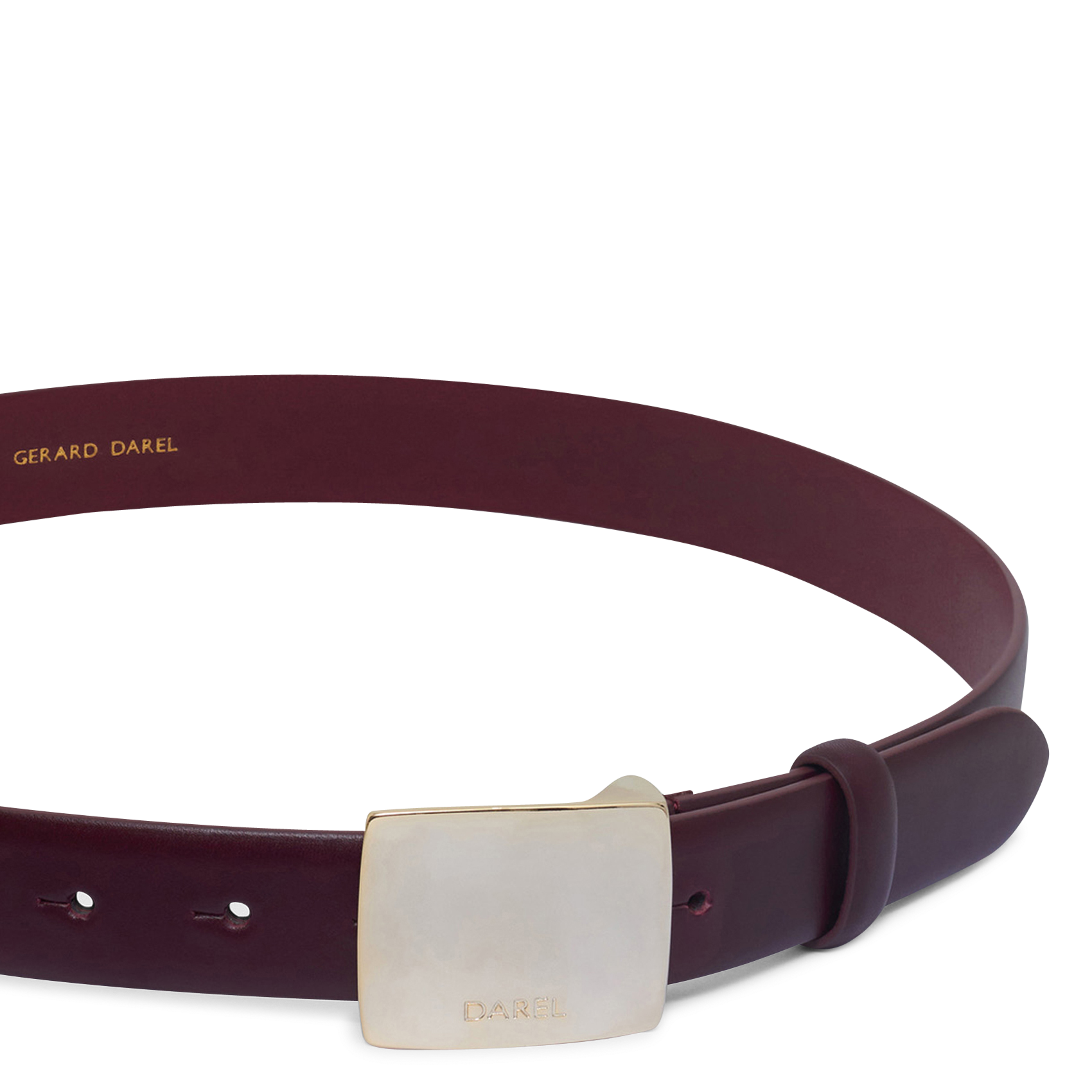 - Buckle closure. - Width: 3 cm.  GERARD DAREL Red