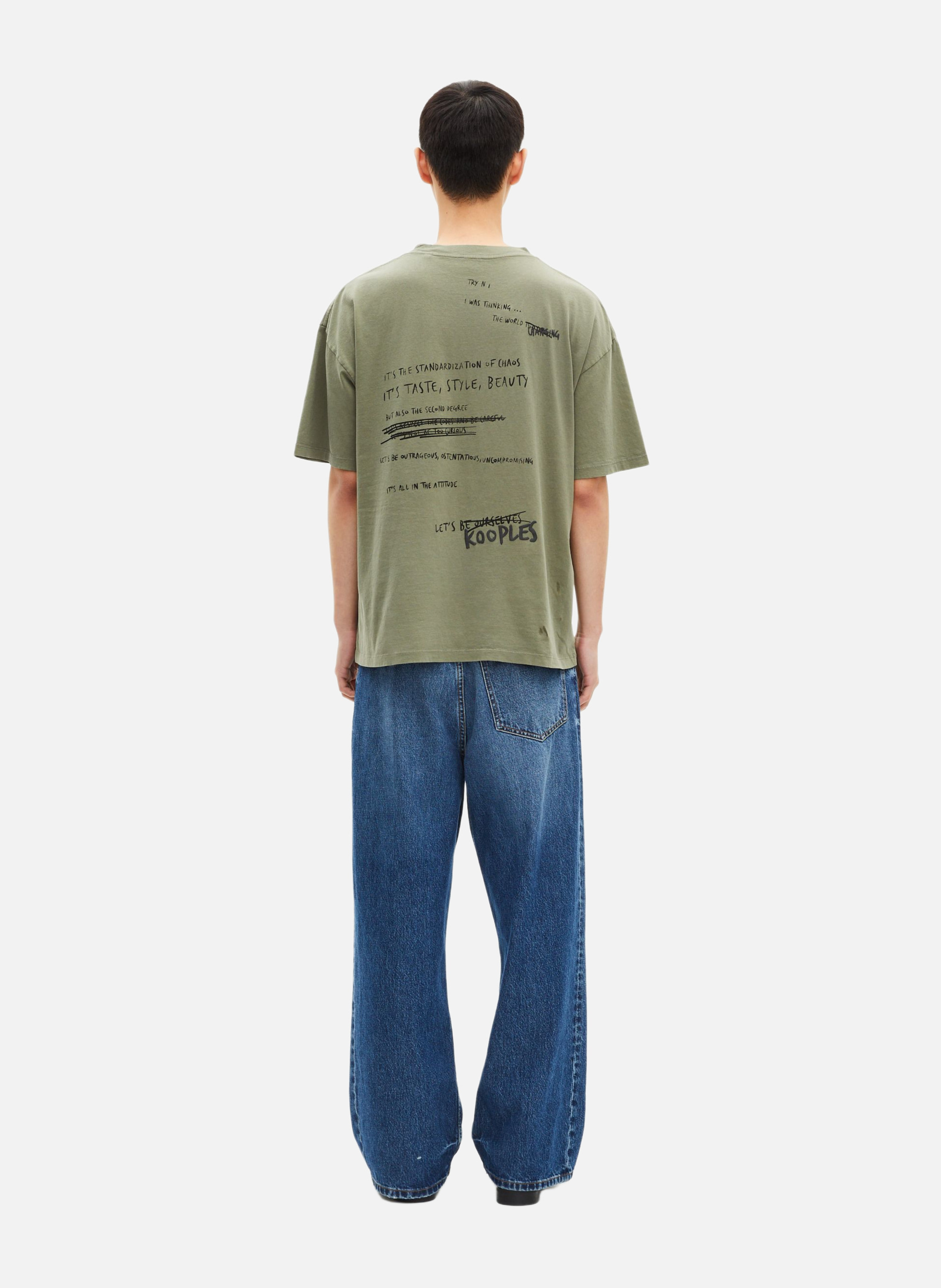 T-shirt what is THE KOOPLES Vert