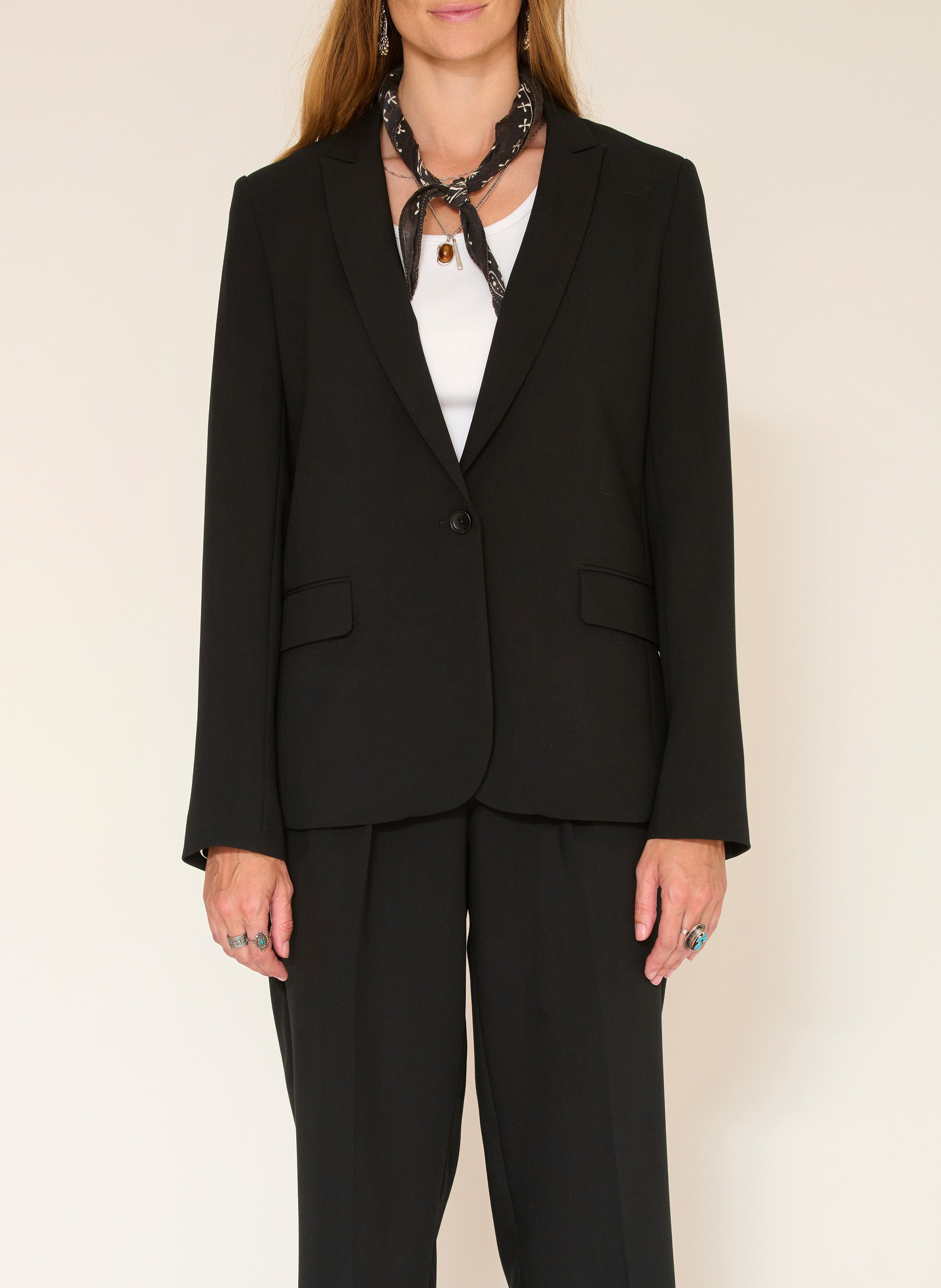 Veste col tailleur MKT Noir