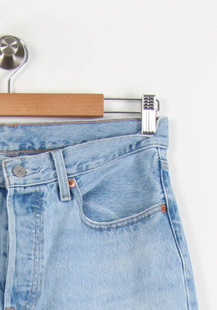 Cropped slim jeans with studs LEVI'S - Seconde main Blue