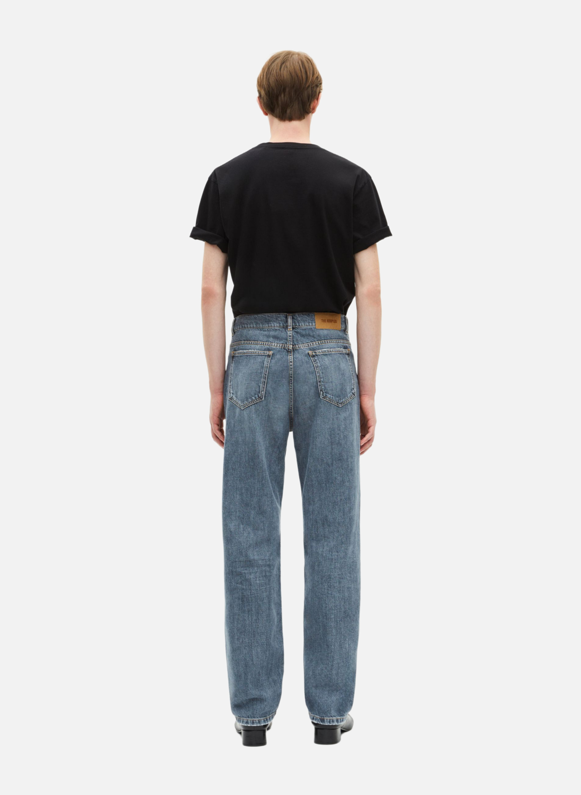 - Straight-leg jeans
- 5 pockets
- Straight cut
- Faded effect THE KOOPLES Blue