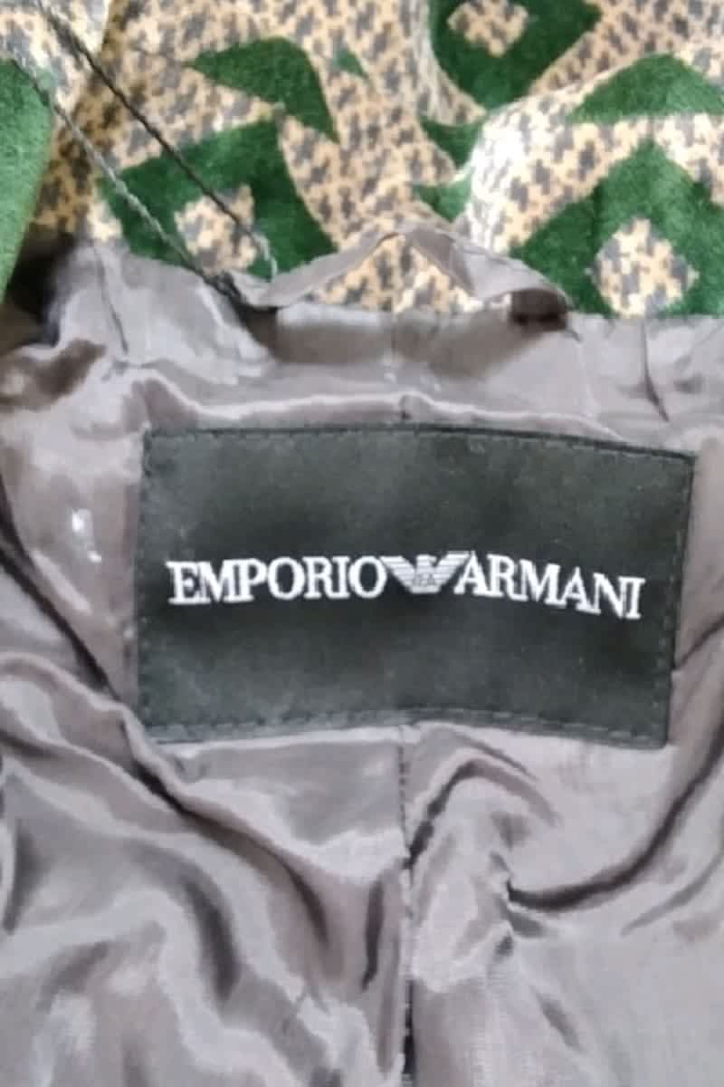 Blazer ARMANI - SECONDE MAIN Green