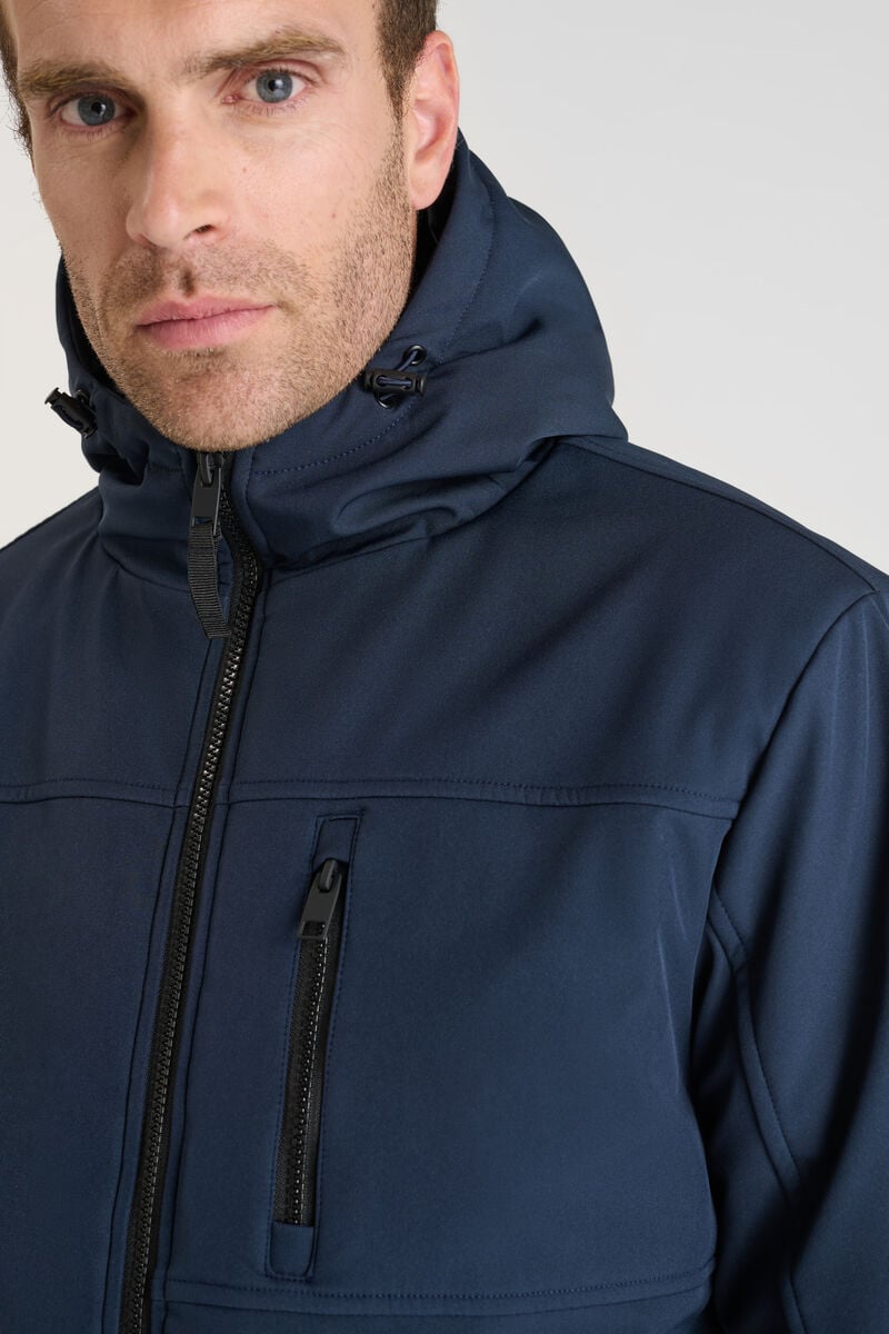 Brookvale Hoody padded jacket LE TEMPS DES CERISES Blue