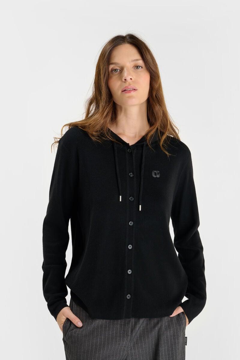 Cardigan LE TEMPS DES CERISES Black